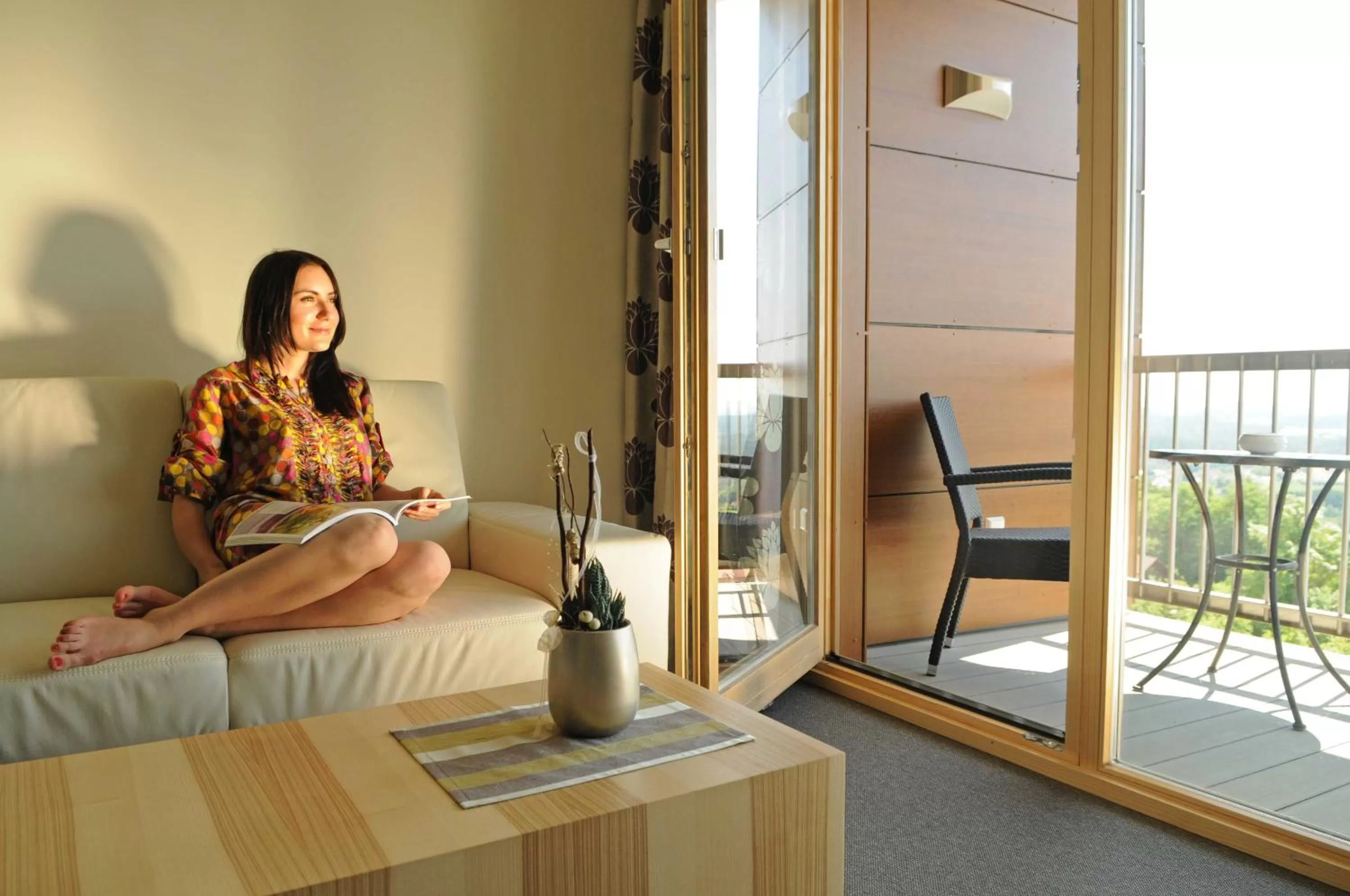 Living room in Thula Wellnesshotel Bayerischer Wald