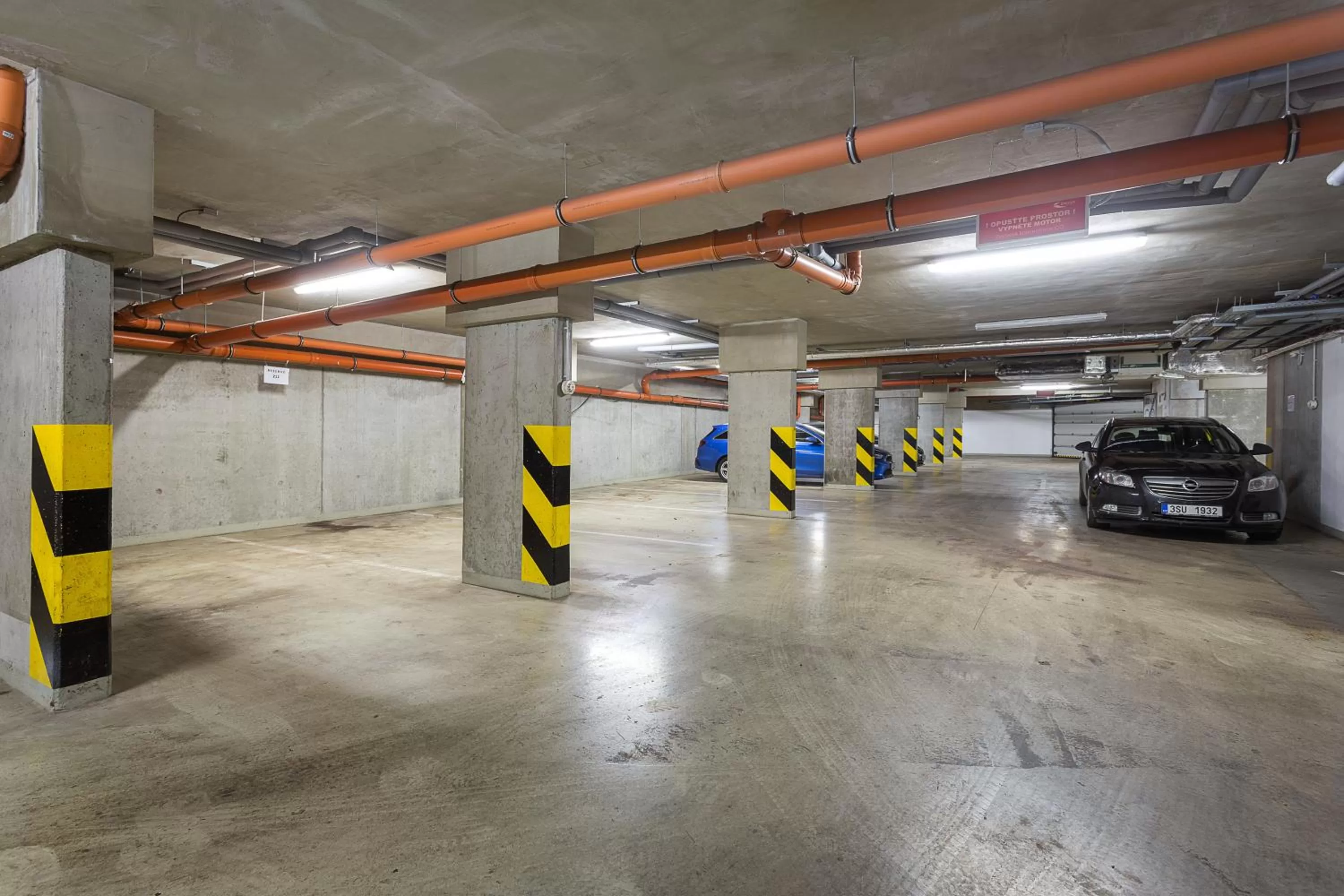 Parking in Prague City Residence