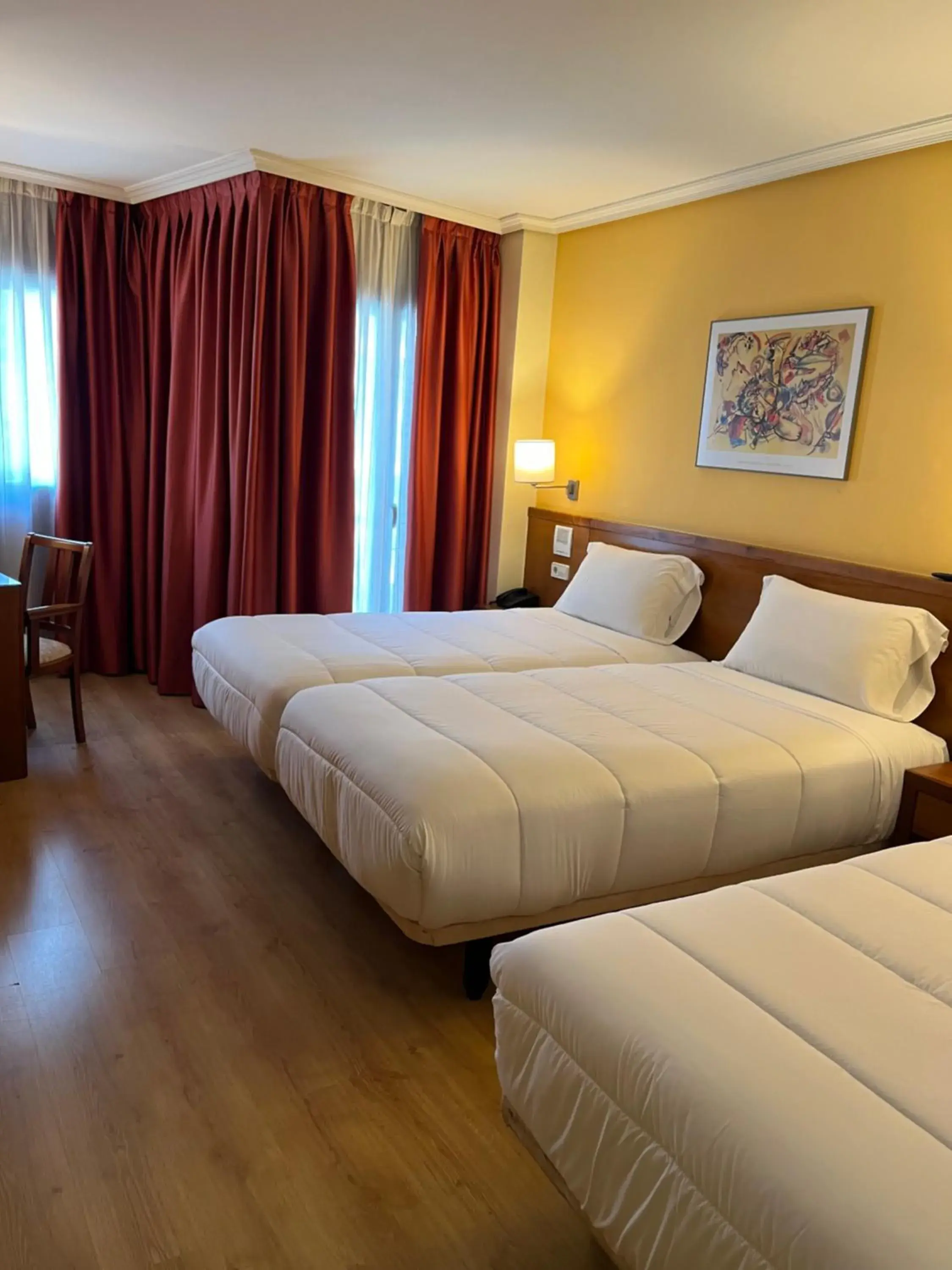 Bed in U Hotel Ogalia Vigo Bed in U Hotel Ogalia Vigo