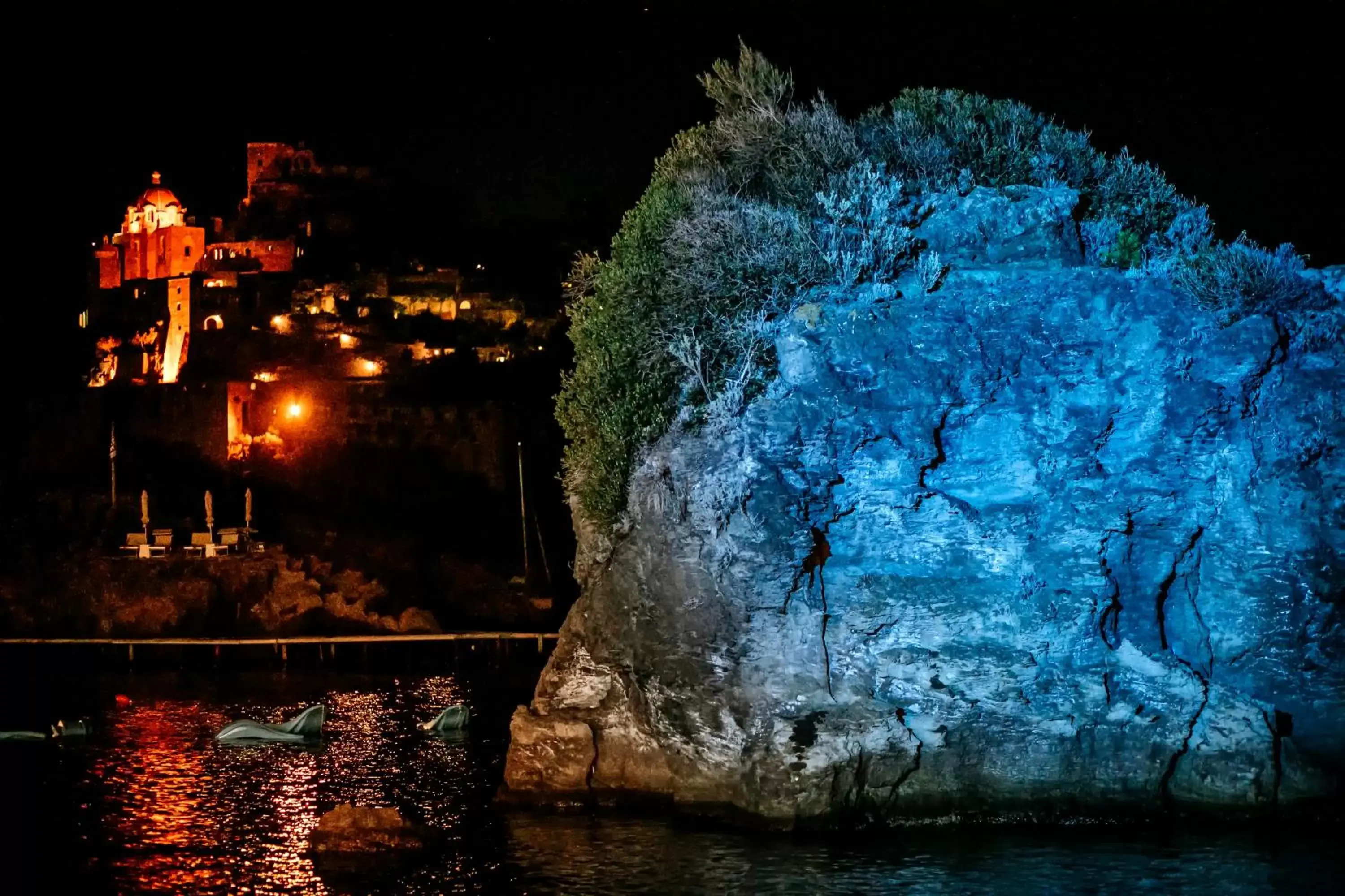 Natural landscape in Strand Hotel Delfini