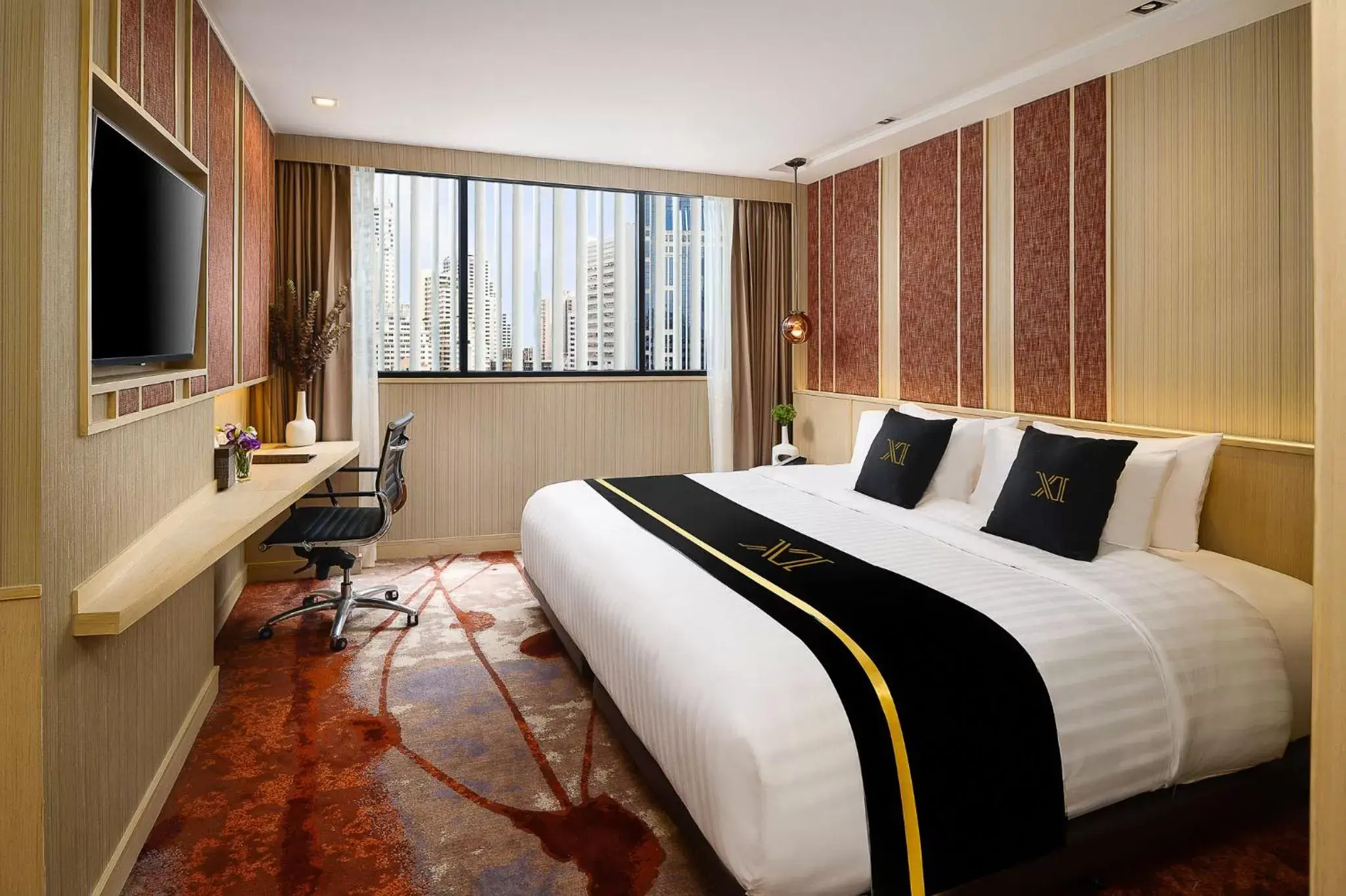 Bed in Eleven Hotel Bangkok Sukhumvit 11