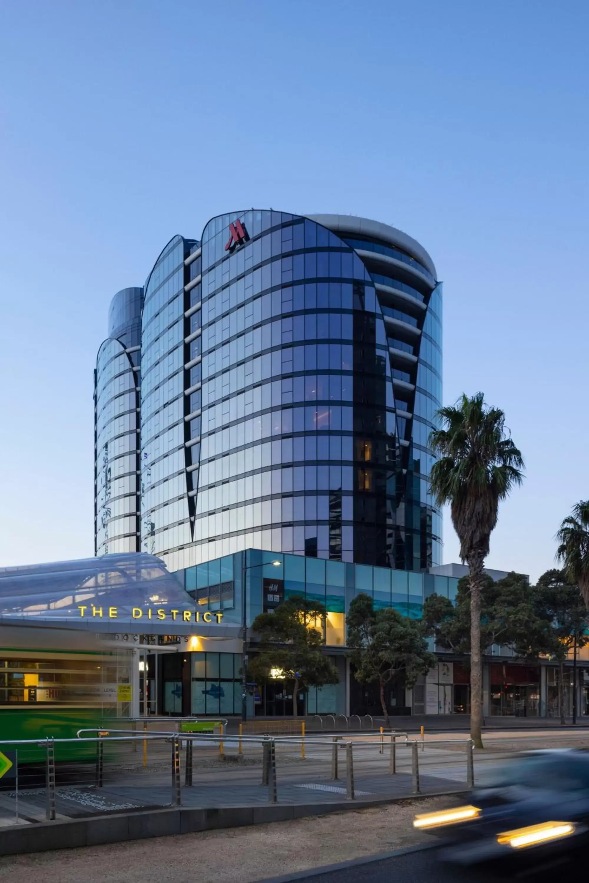 Property Building in Melbourne Marriott Hotel Docklands