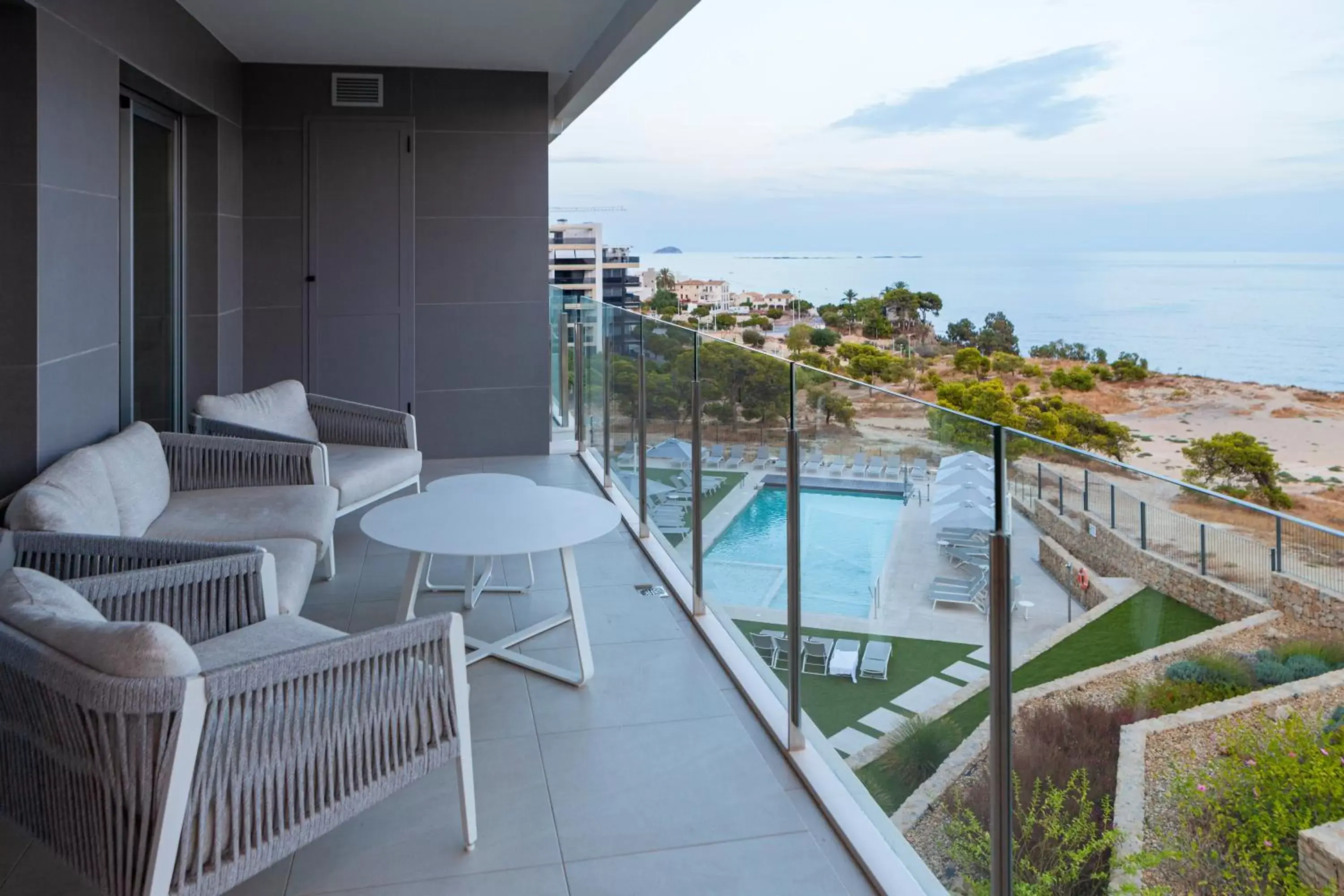 View (from property/room), Pool View in Blue Line Apartment Hotel