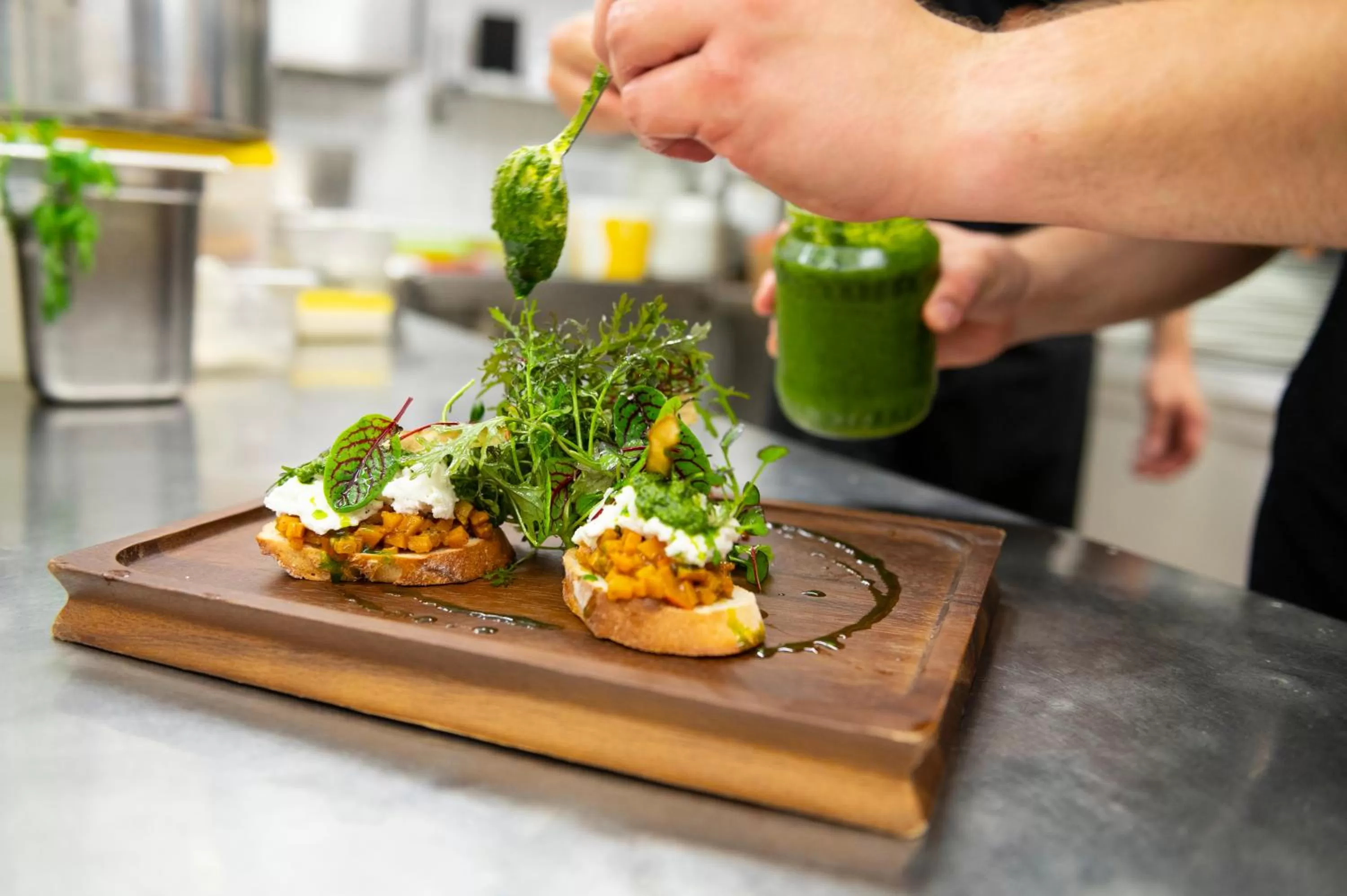 Food close-up in Feel Good Hotel