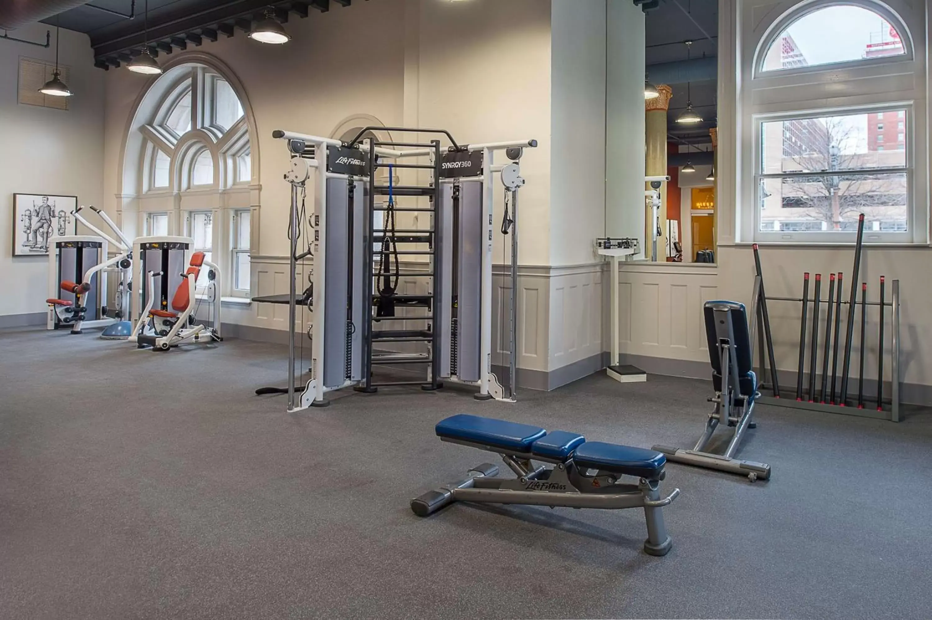 Fitness centre/facilities, Fitness Center/Facilities in St. Louis Union Station Hotel, Curio Collection by Hilton