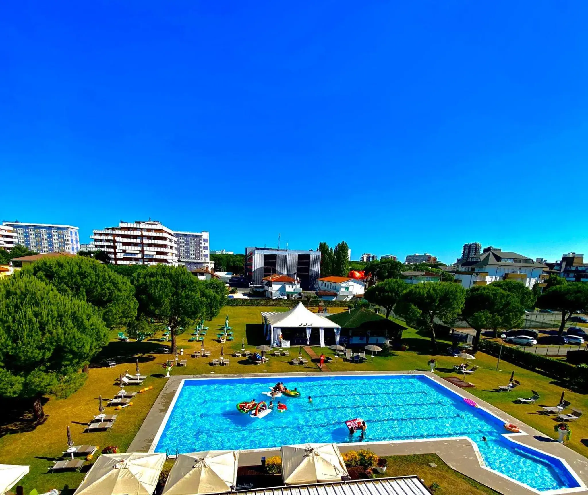 Pool view, Swimming Pool in Hotel Falcone