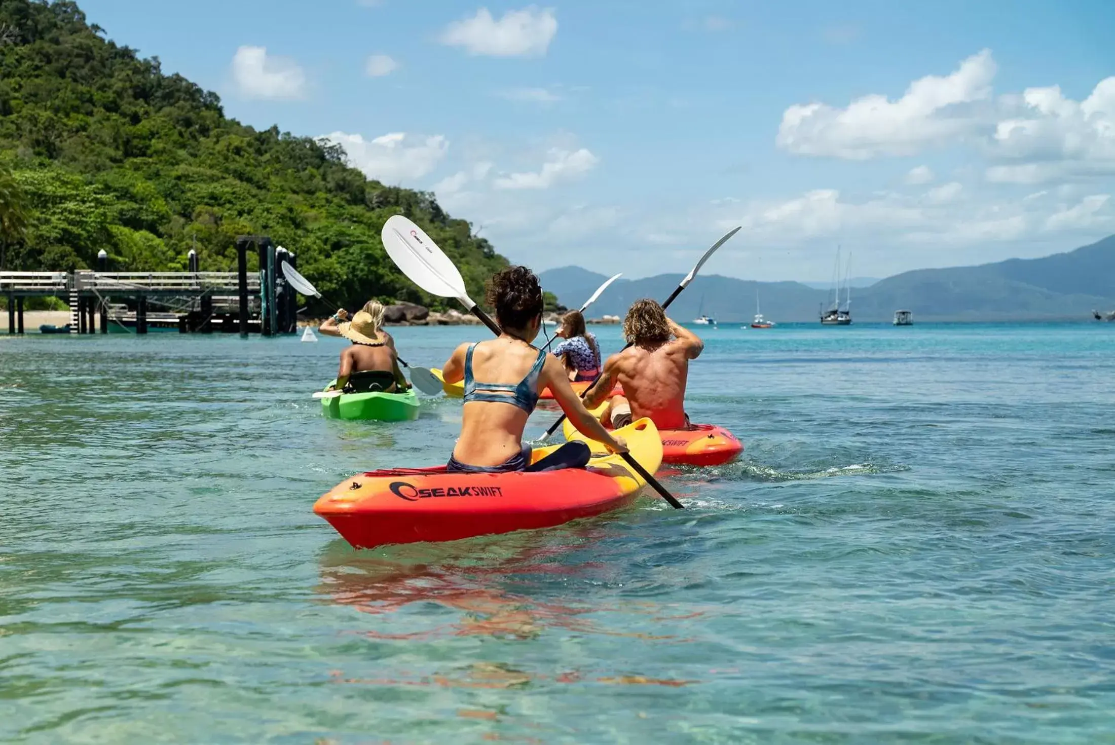 Activities, Canoeing in Fitzroy Island Resort