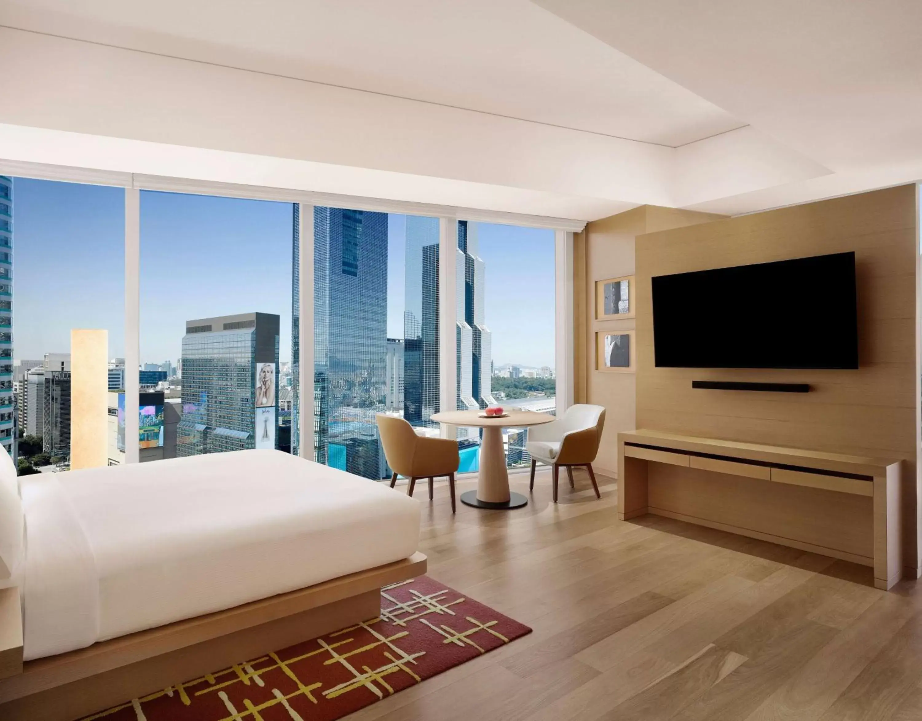 Bedroom in Park Hyatt Seoul