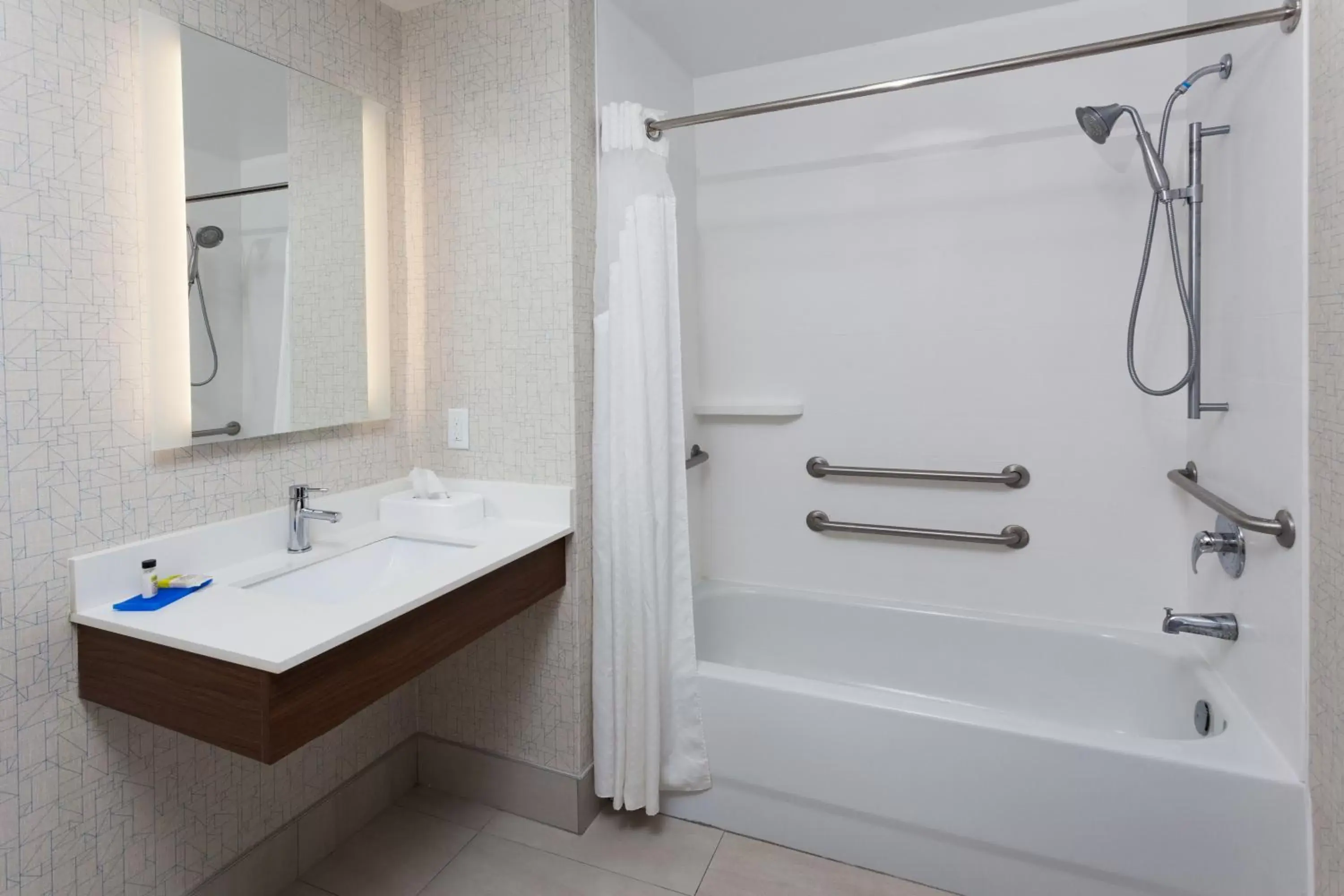 Bathroom in Holiday Inn Express Hotel & Suites Dothan North, an IHG Hotel