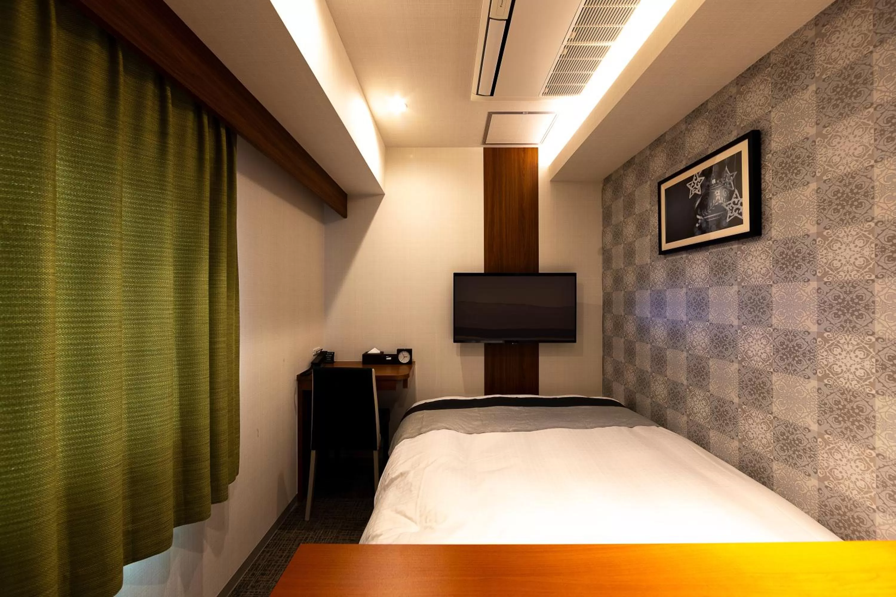 Bed in Hotel Actel Nagoya Nishiki