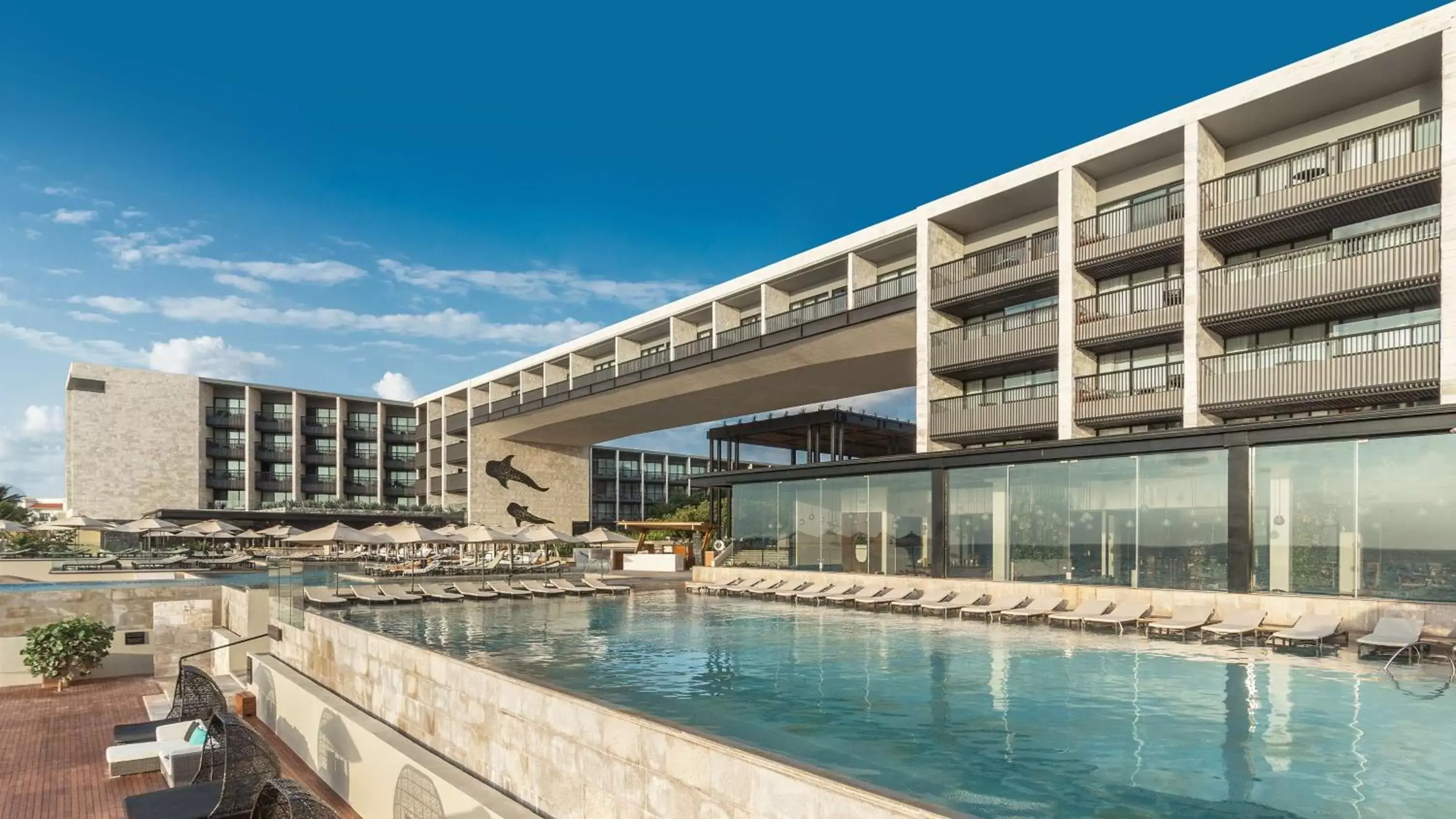 Swimming Pool in Grand Hyatt Playa del Carmen Resort