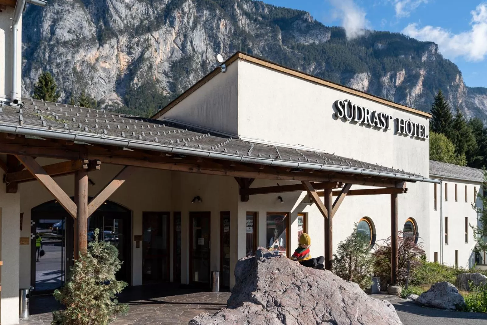 Property building in Hotel Restaurant Südrast Dreiländereck