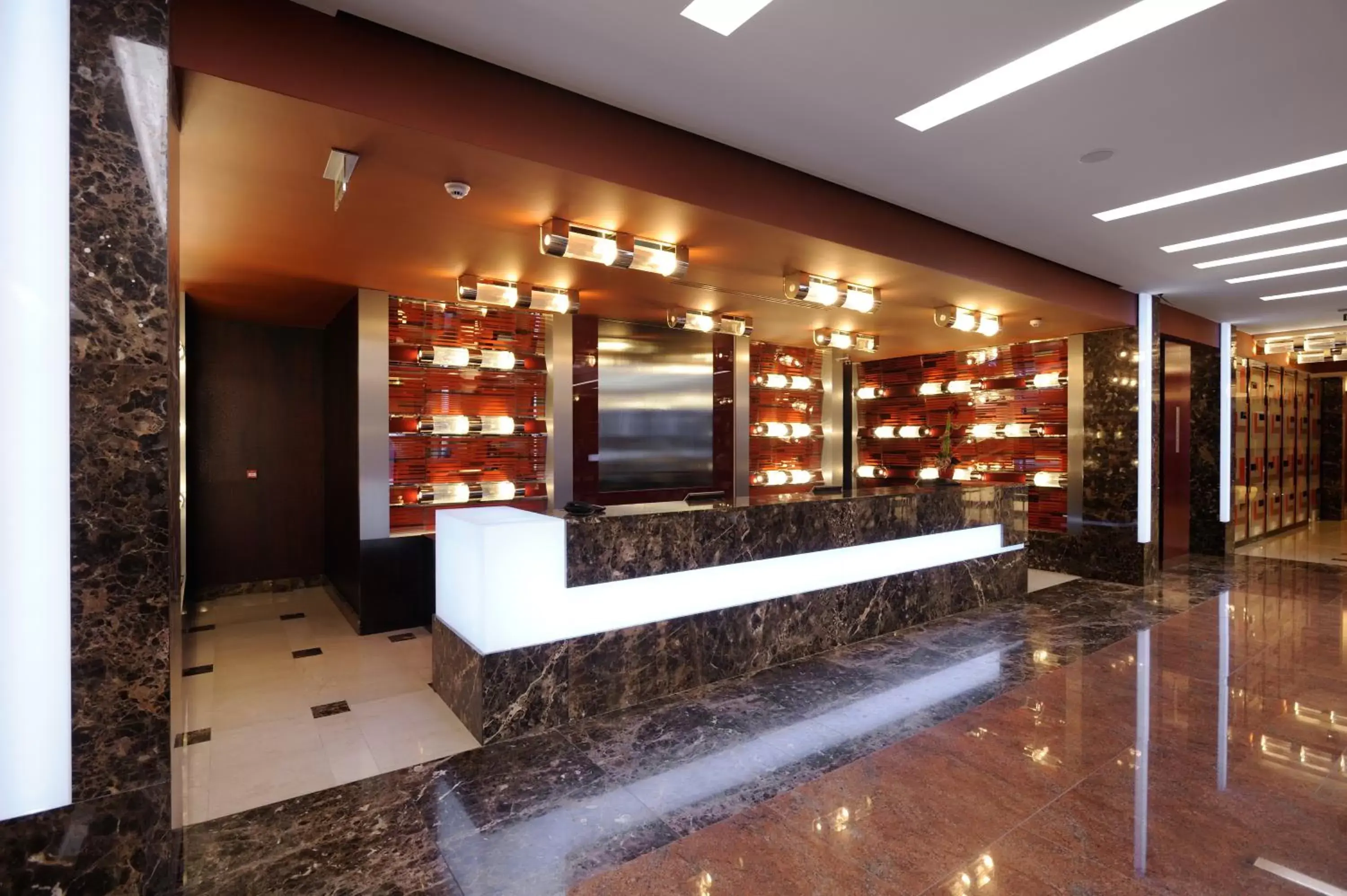 Lobby or reception in Grand Majestic Hotel Prague Lobby or reception in Grand Majestic Hotel Prague