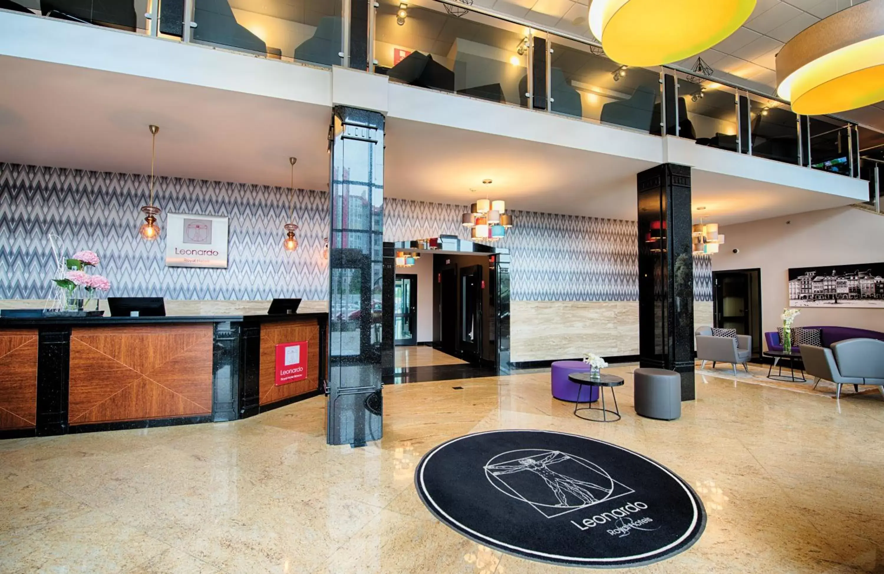 Lobby or reception, Lobby/Reception in Leonardo Royal Hotel Warsaw