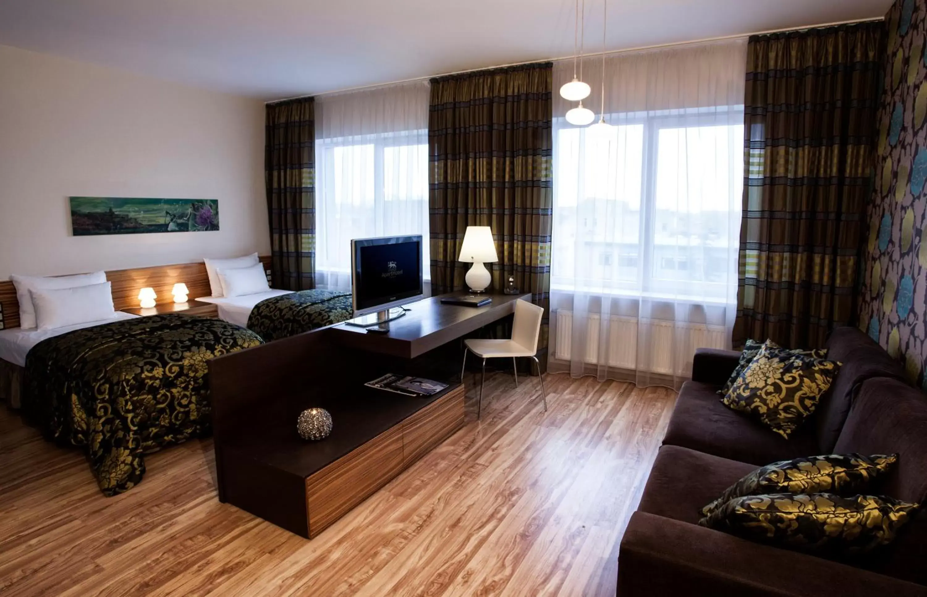 Living room, Seating Area in Ararat All Suites Hotel Klaipeda