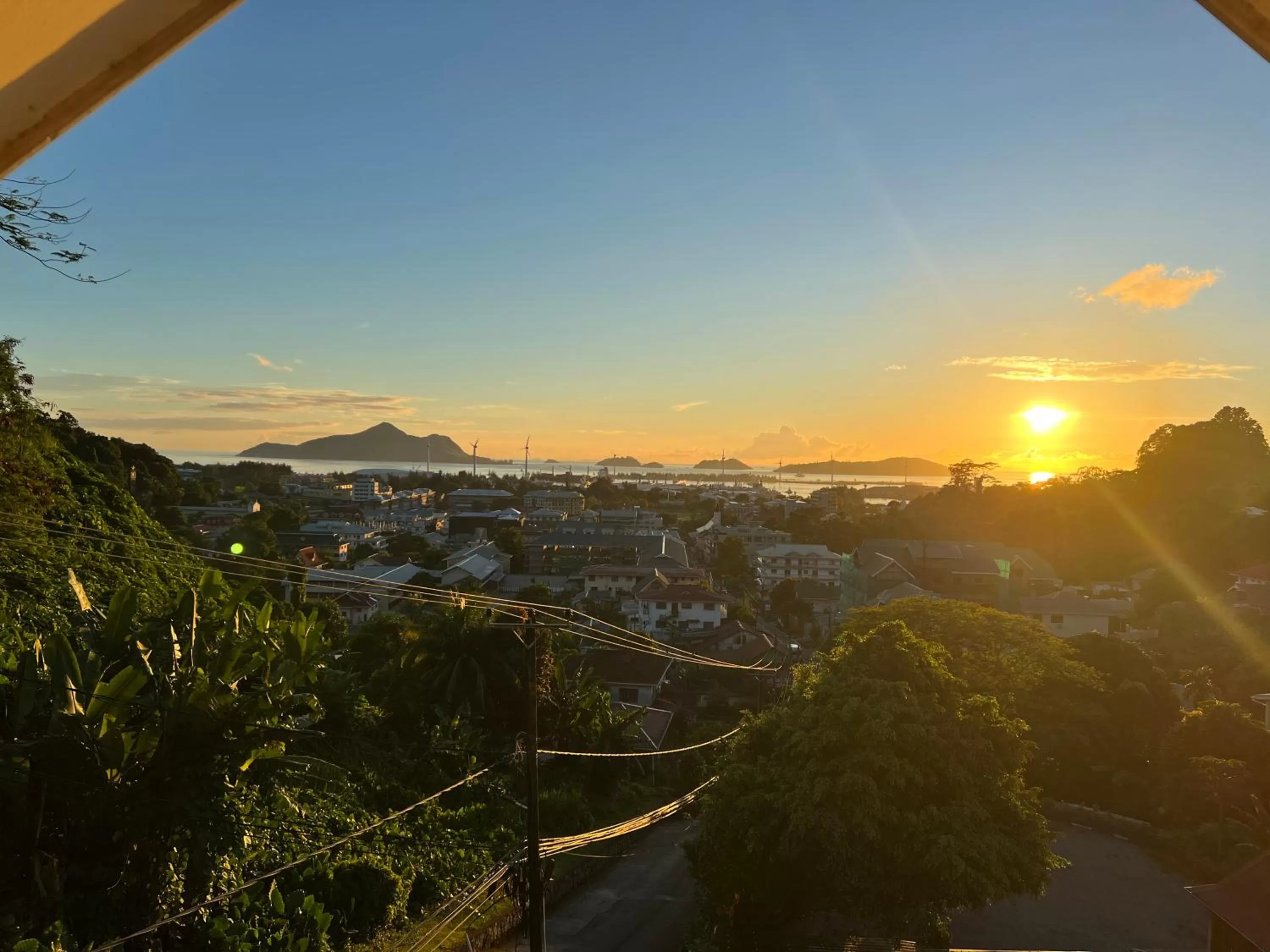 Sunrise in Hilltop Boutique Hotel