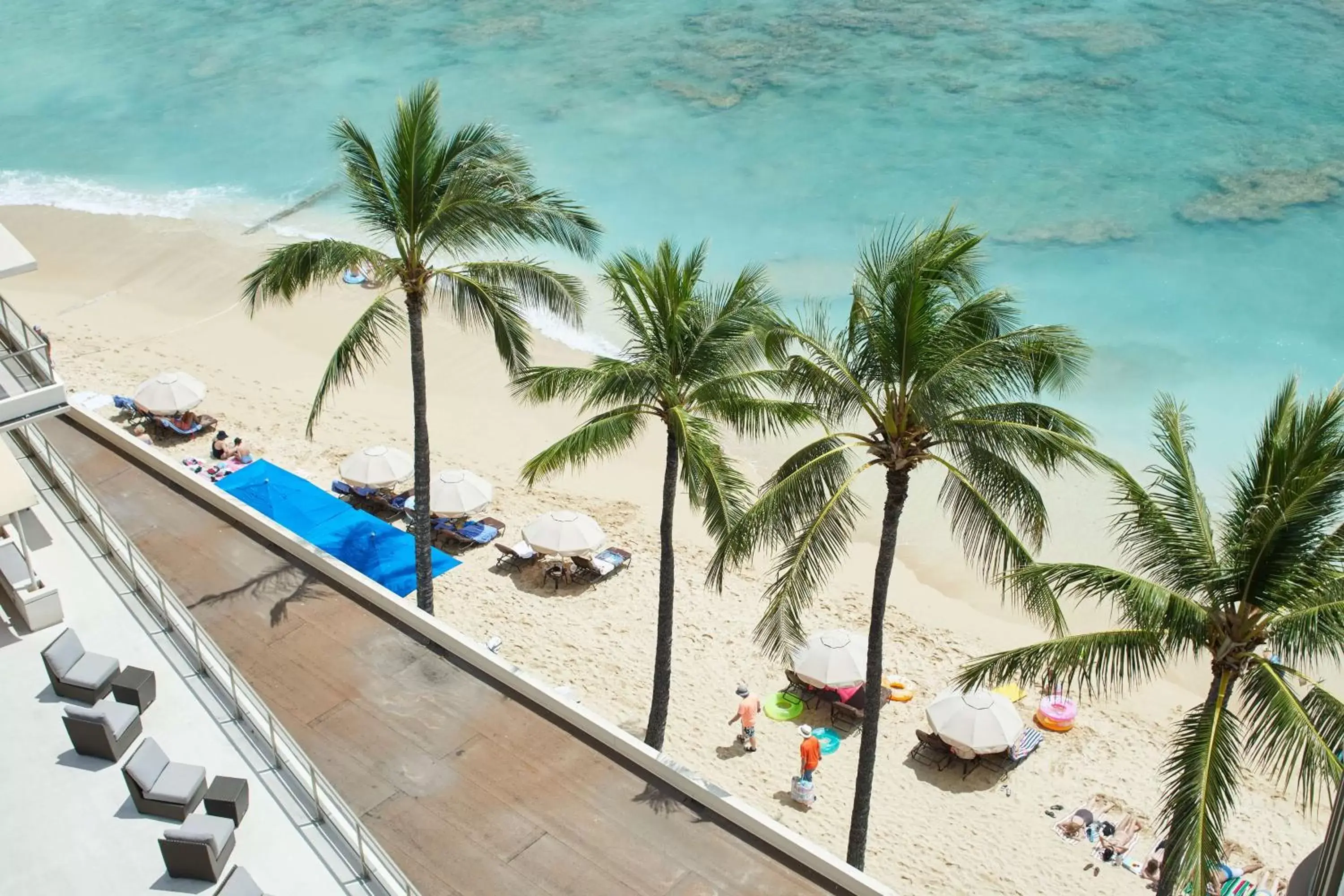 View (from property/room), Pool View in OUTRIGGER Reef Waikiki Beach Resort