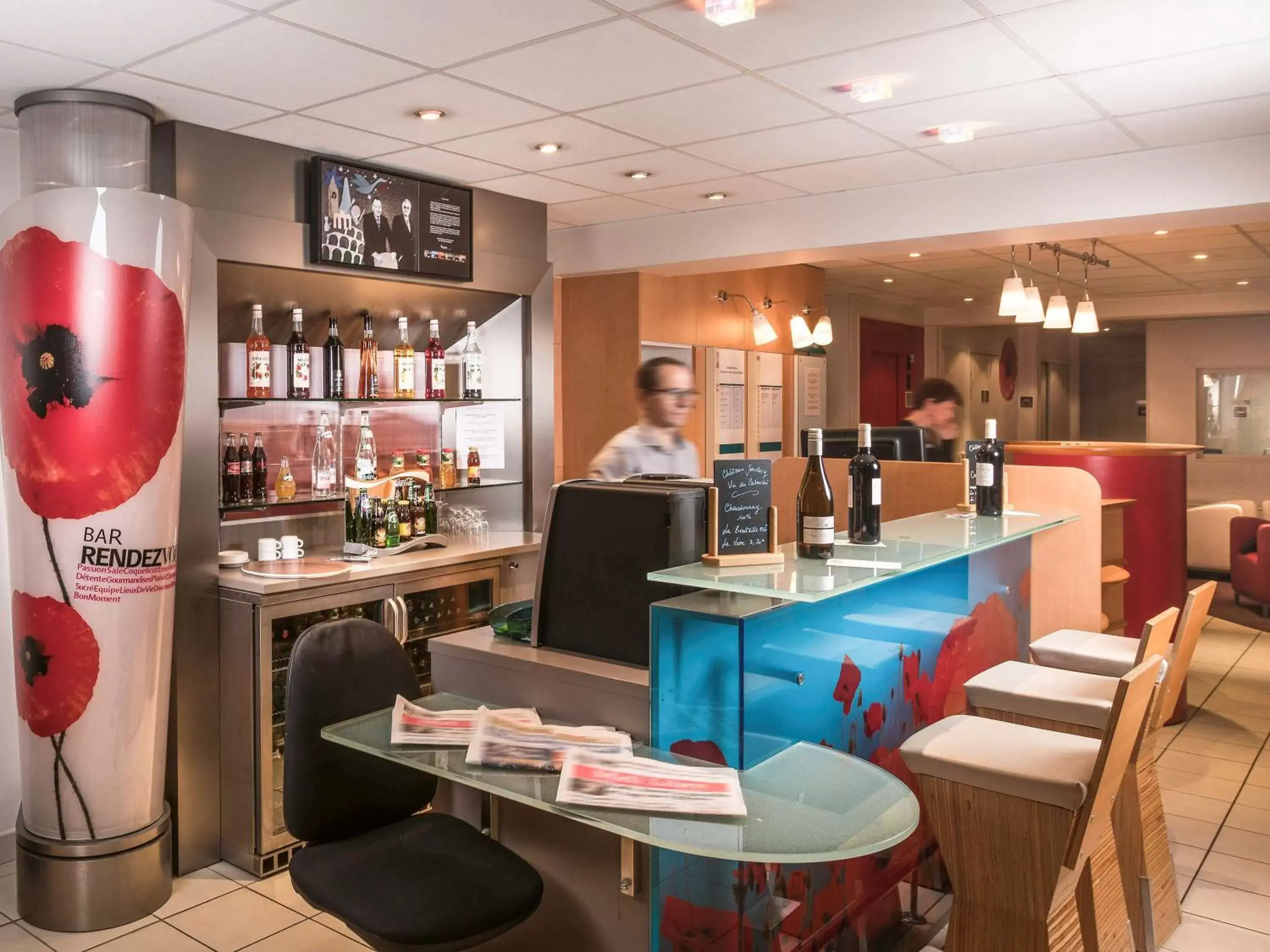 Lounge or bar in ibis Carcassonne Centre - La Cité
