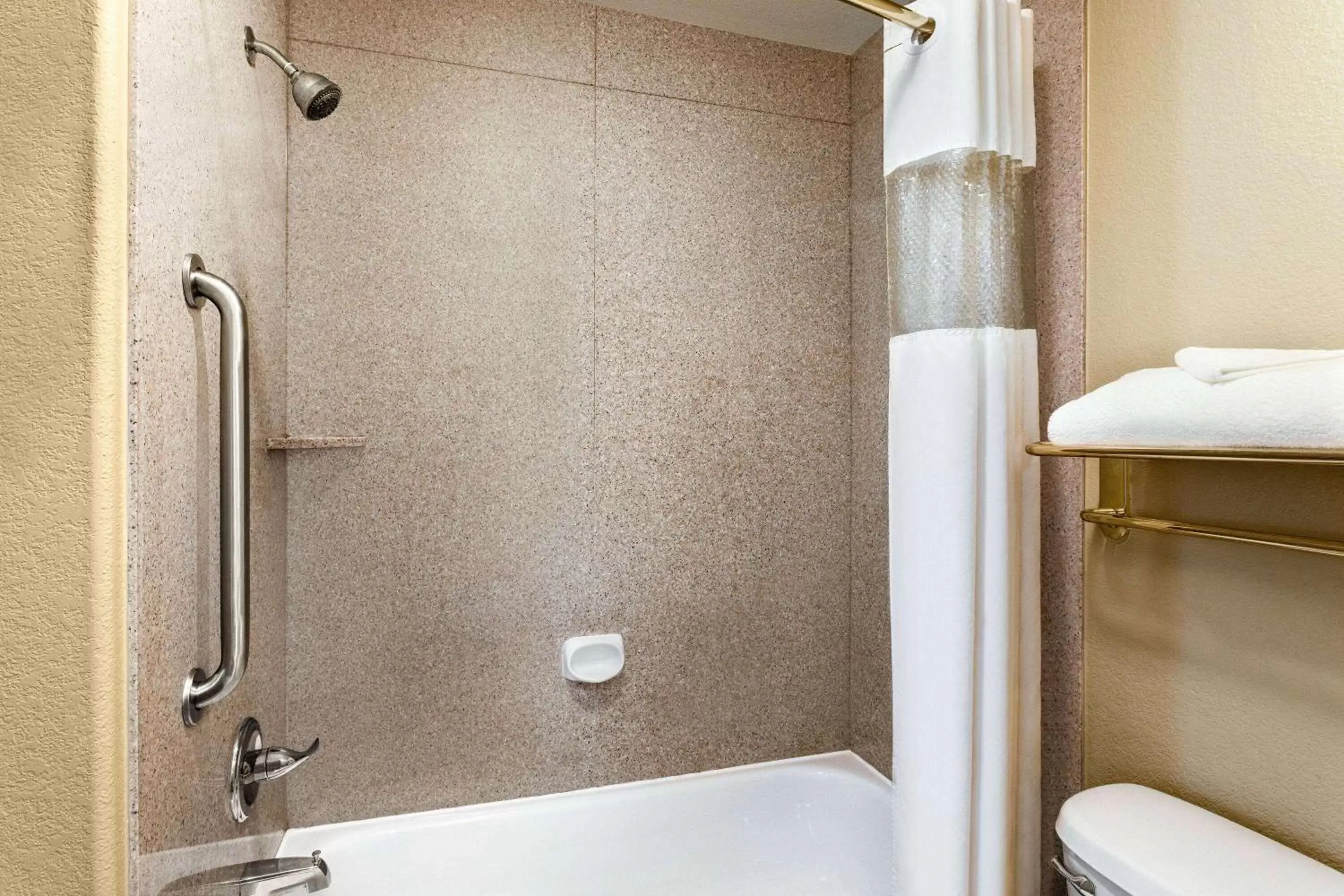 TV and multimedia, Bathroom in Baymont by Wyndham Wichita Falls