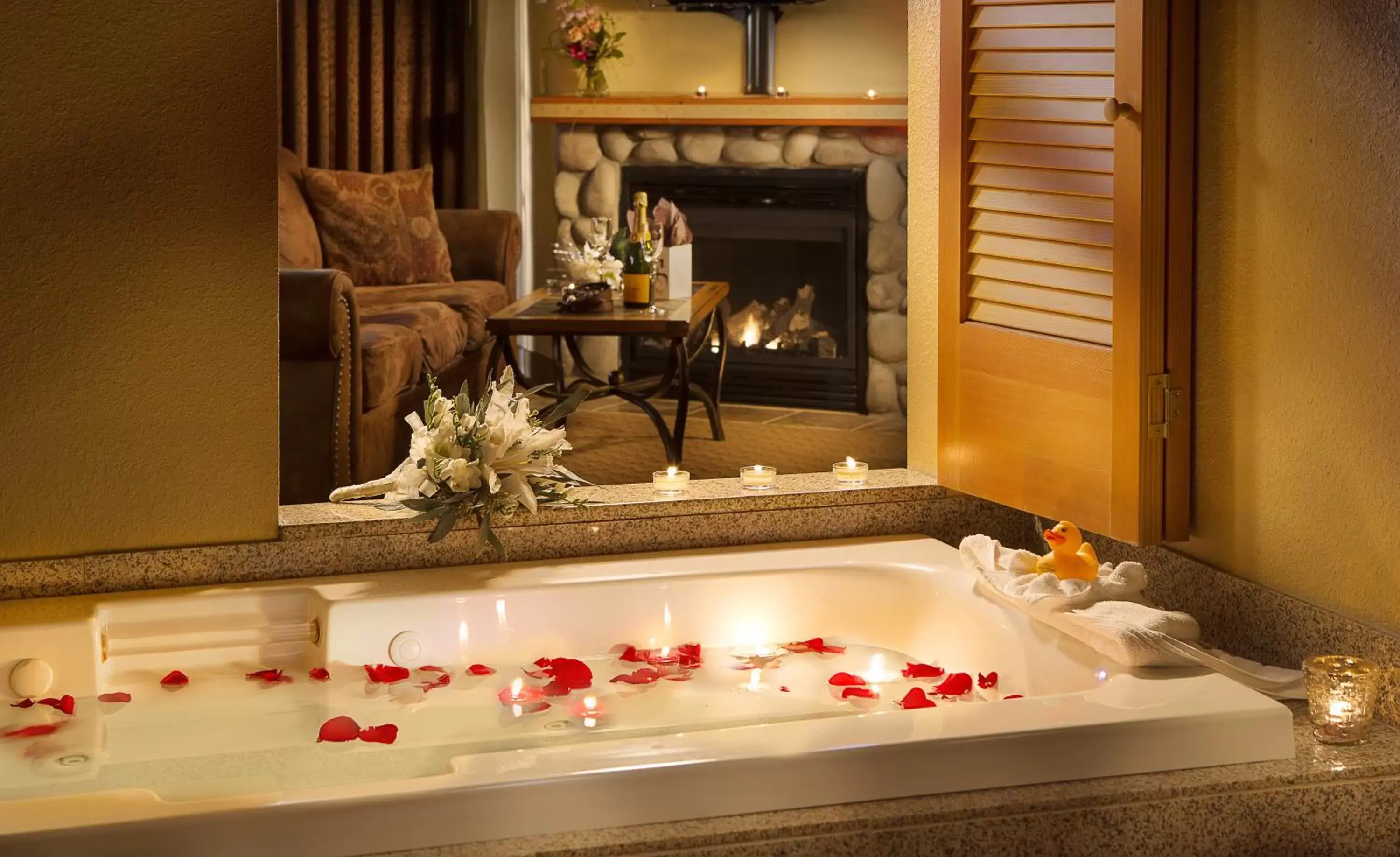 Bathroom in Icicle Village Resort