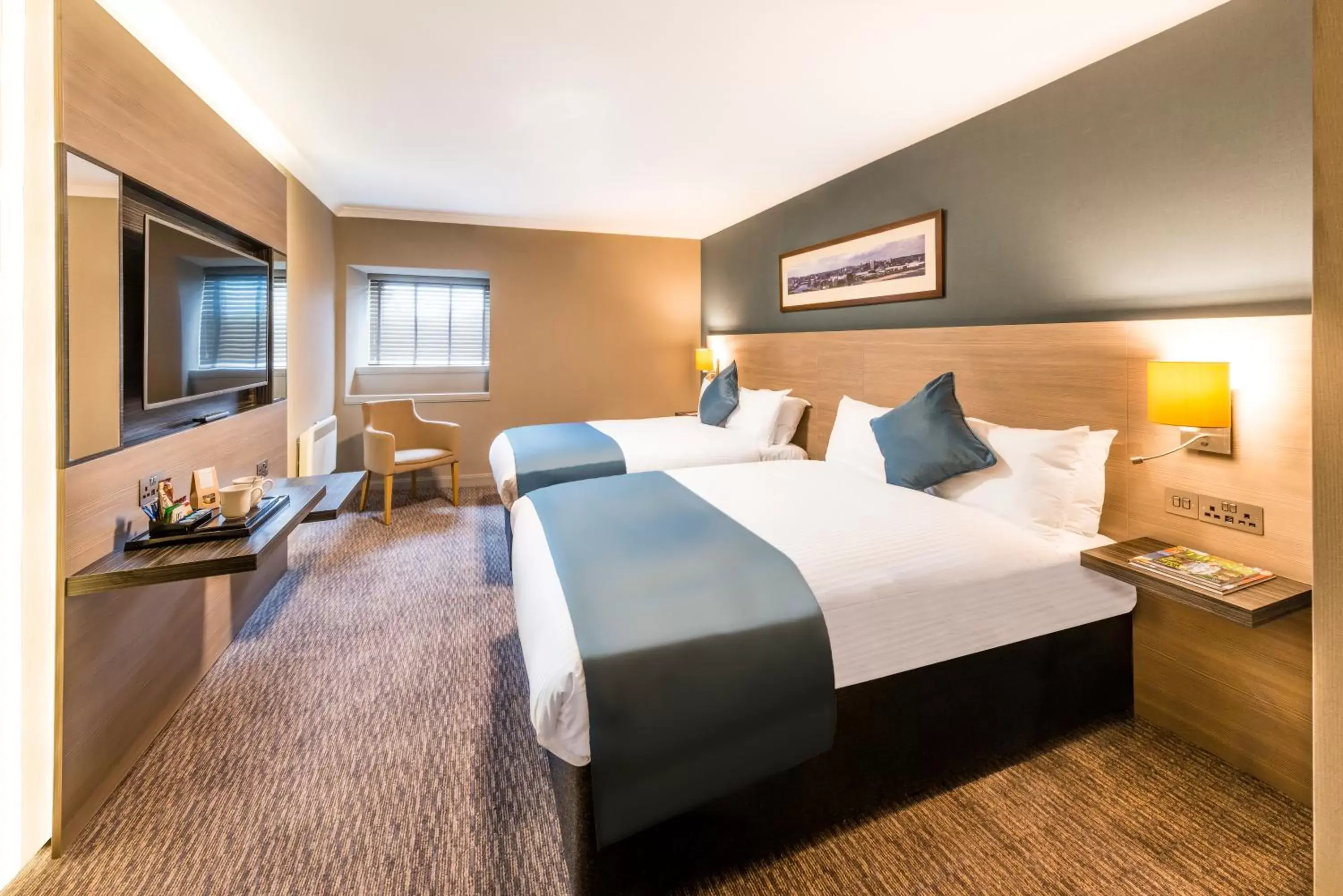 Bedroom, Bed in Copthorne Aberdeen Hotel