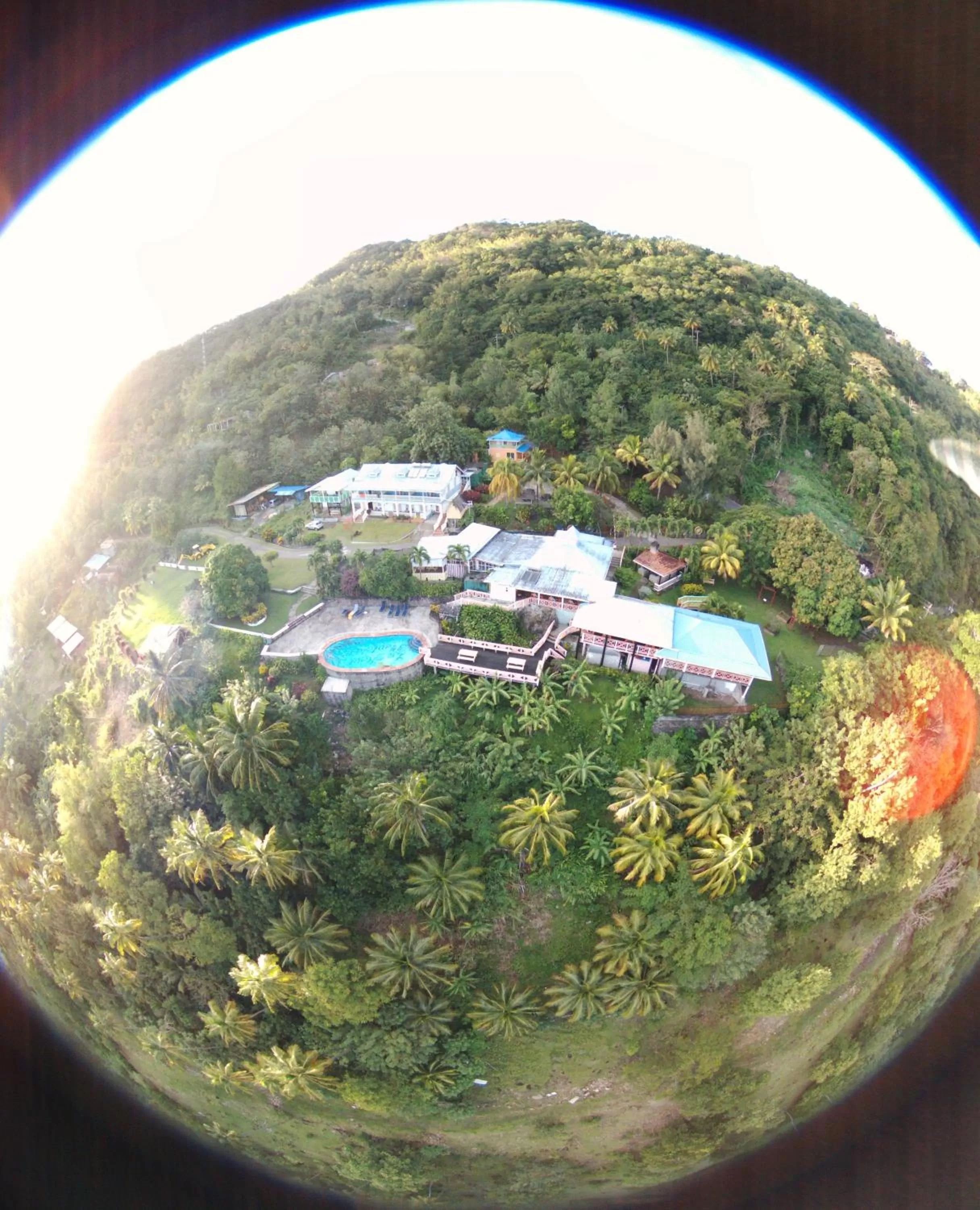 Bird's eye view, Bird's-eye View in La Haut Resort