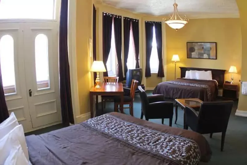 Bedroom, Bed in Hotel Ermitage
