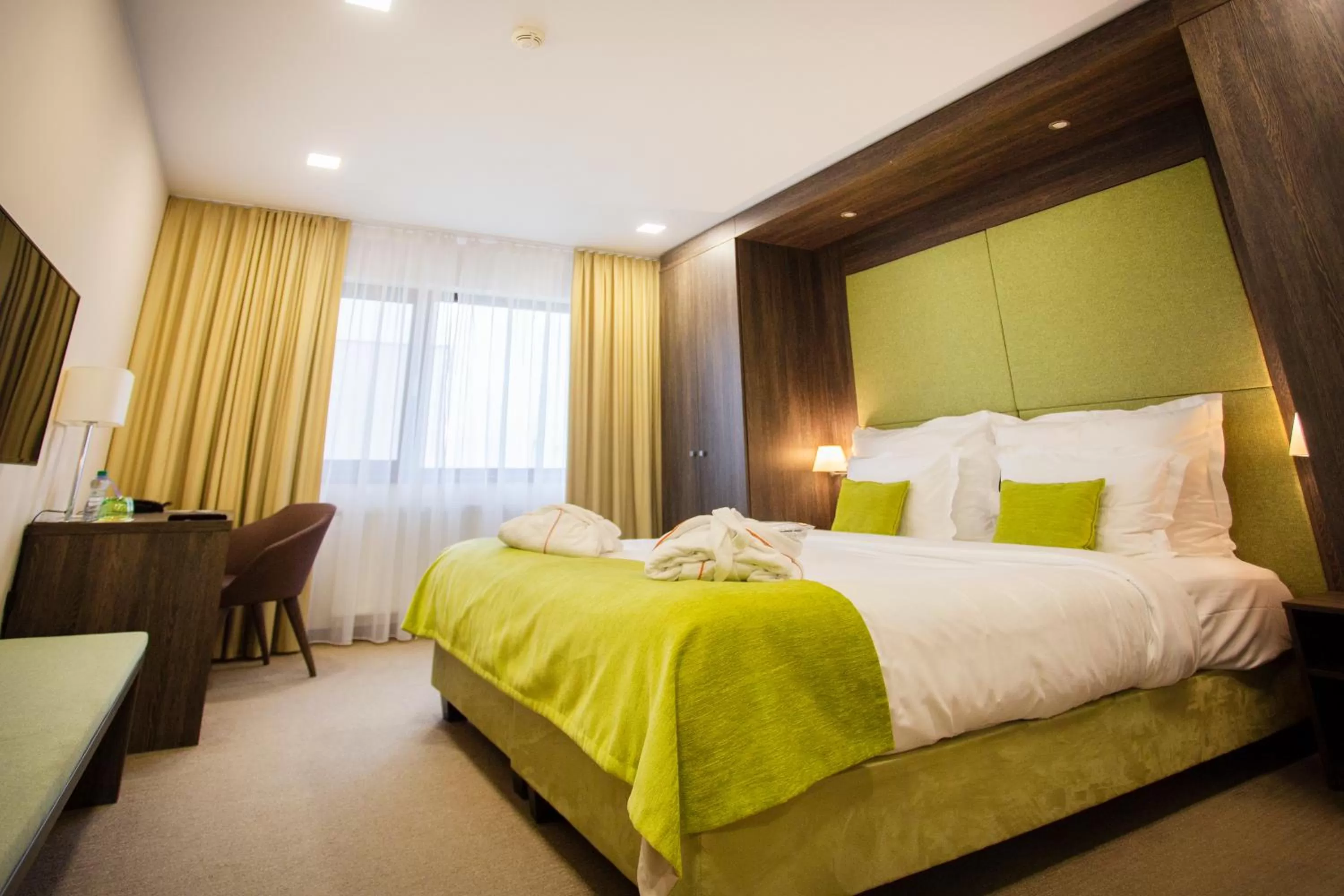 Bedroom, Bed in X-BIONIC Hotel