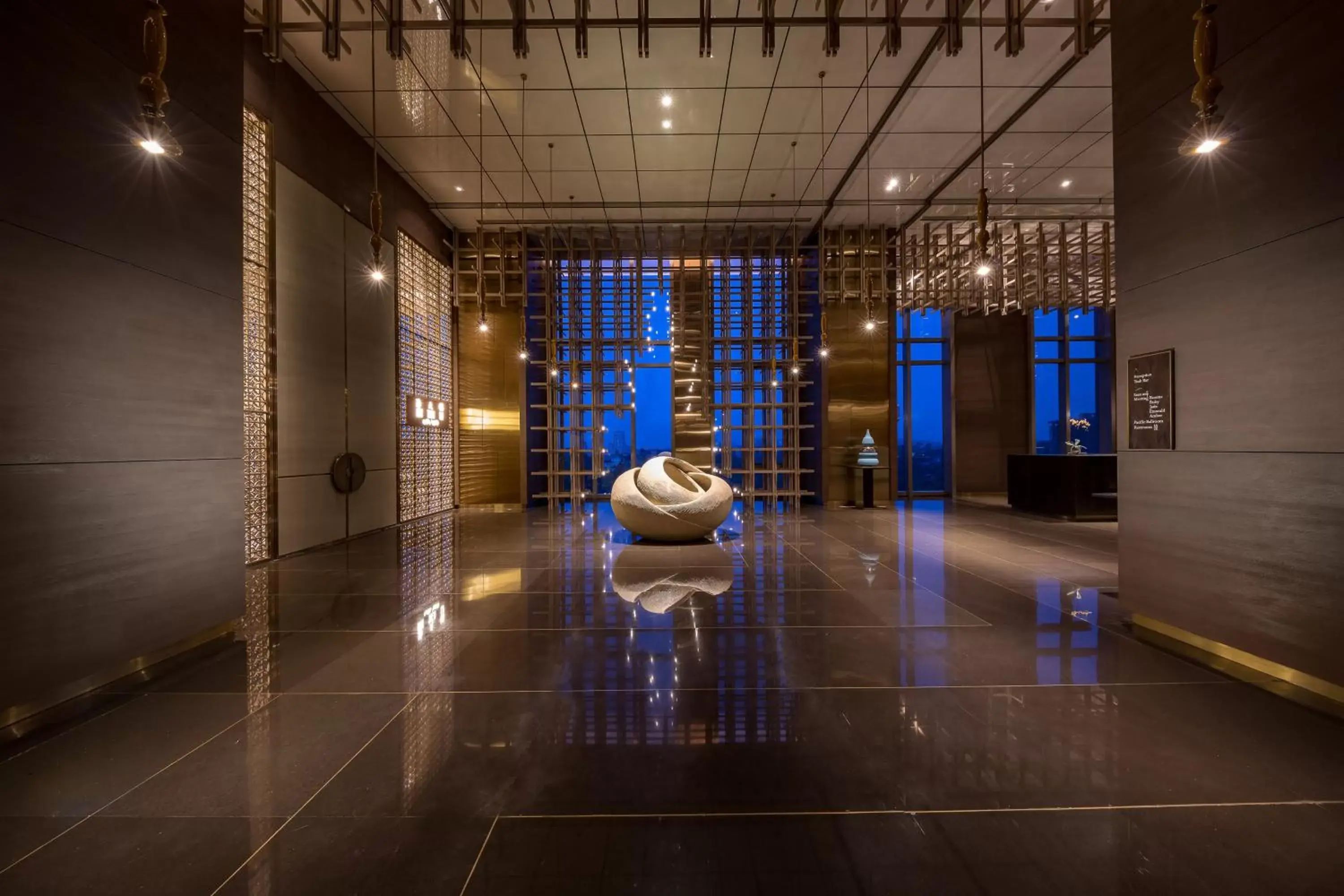 Lobby or reception in Pan Pacific Yangon