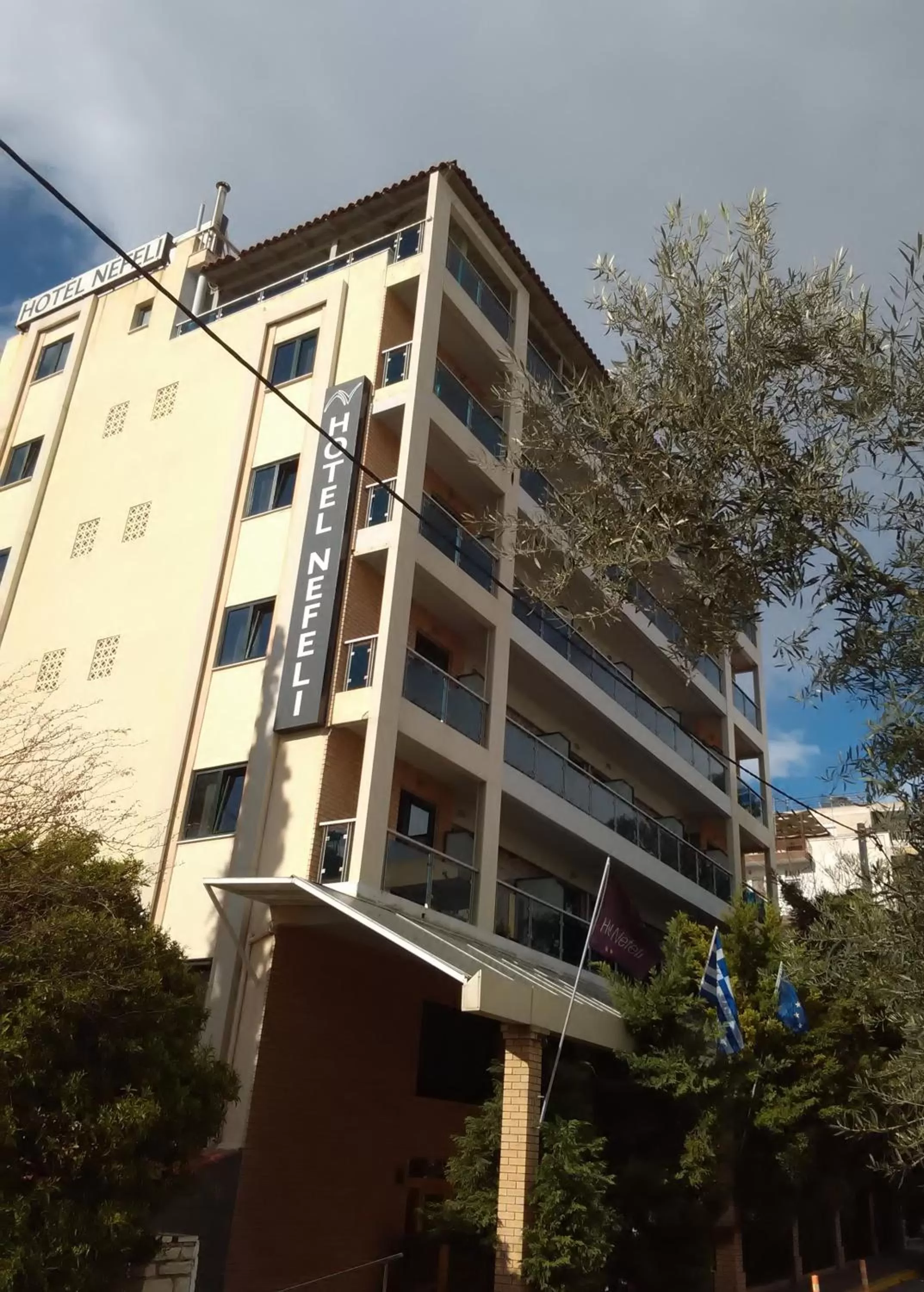 Property building in Nefeli Hotel Alimos