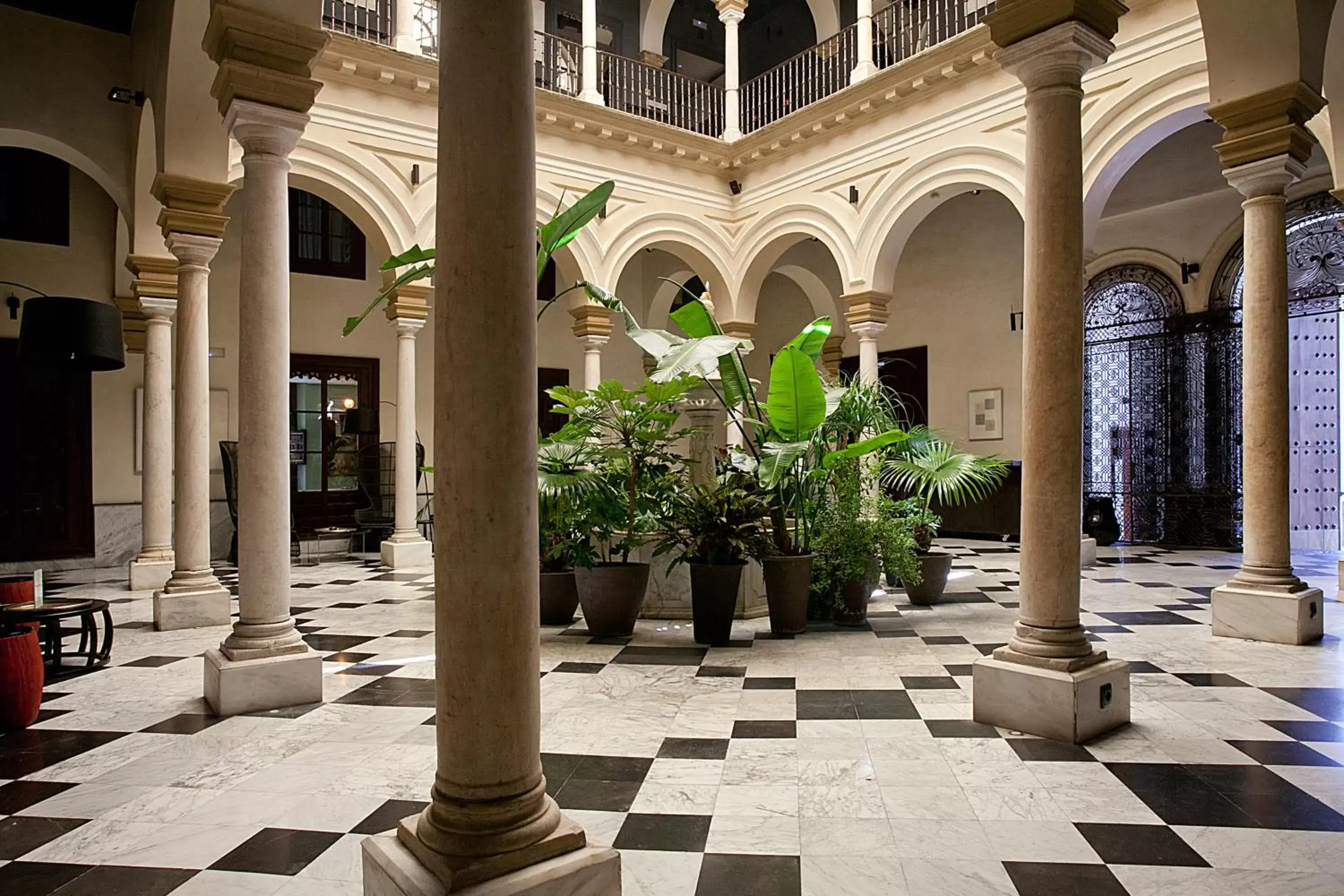 Patio in CoolRooms Palacio Villapanés