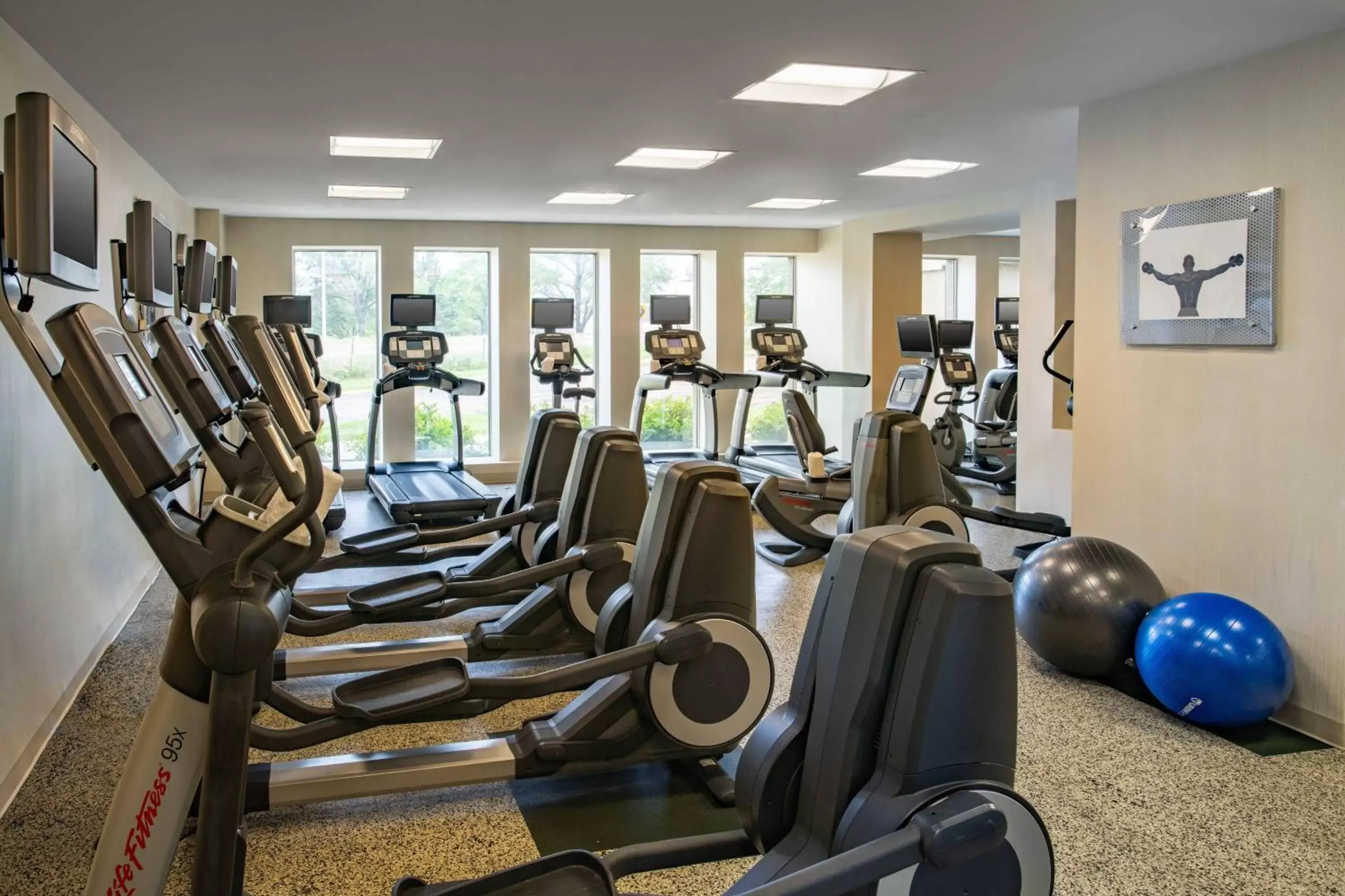 Fitness centre/facilities, Fitness Center/Facilities in Marriott Minneapolis Airport