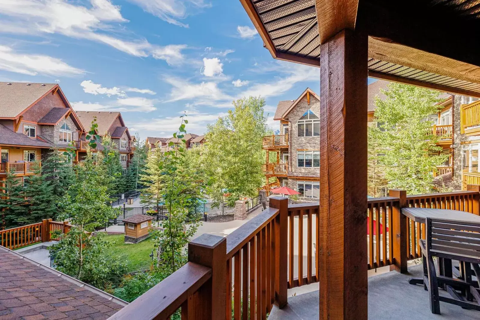 View (from property/room), Balcony/Terrace in Stoneridge Mountain Resort