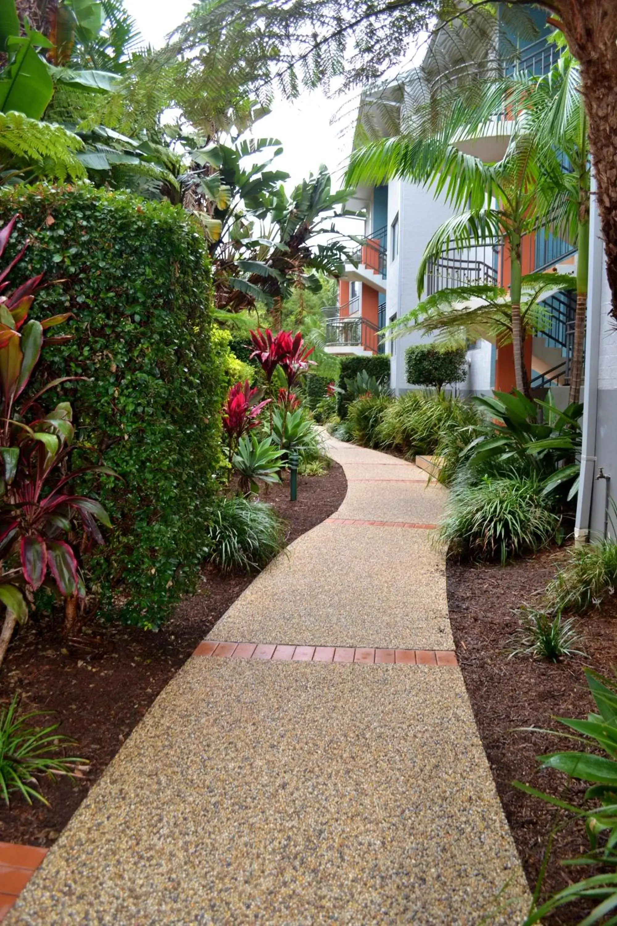 Garden in Flynns Beach Resort