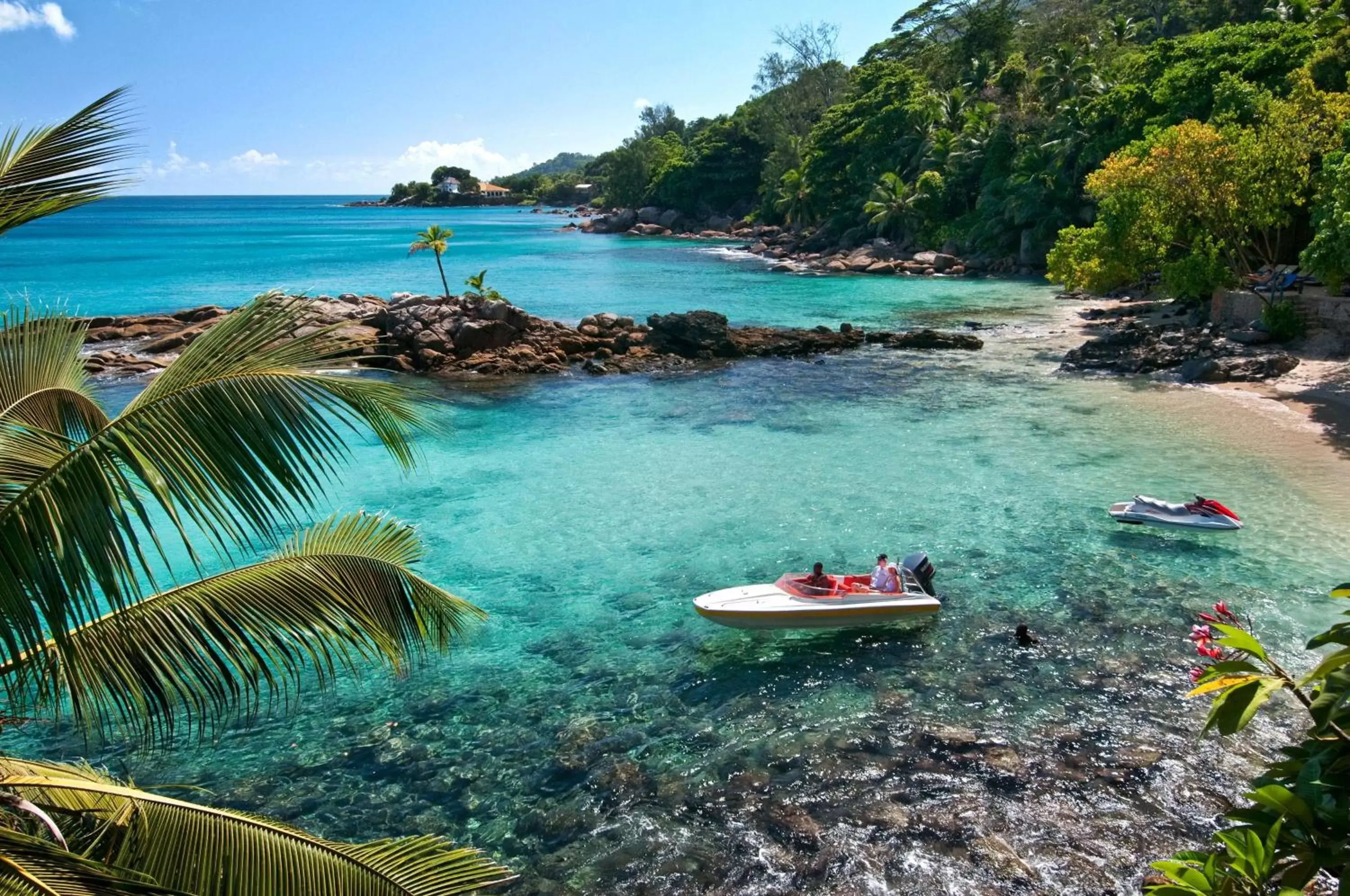 Property building, Beach in Hilton Seychelles Northolme Resort & Spa