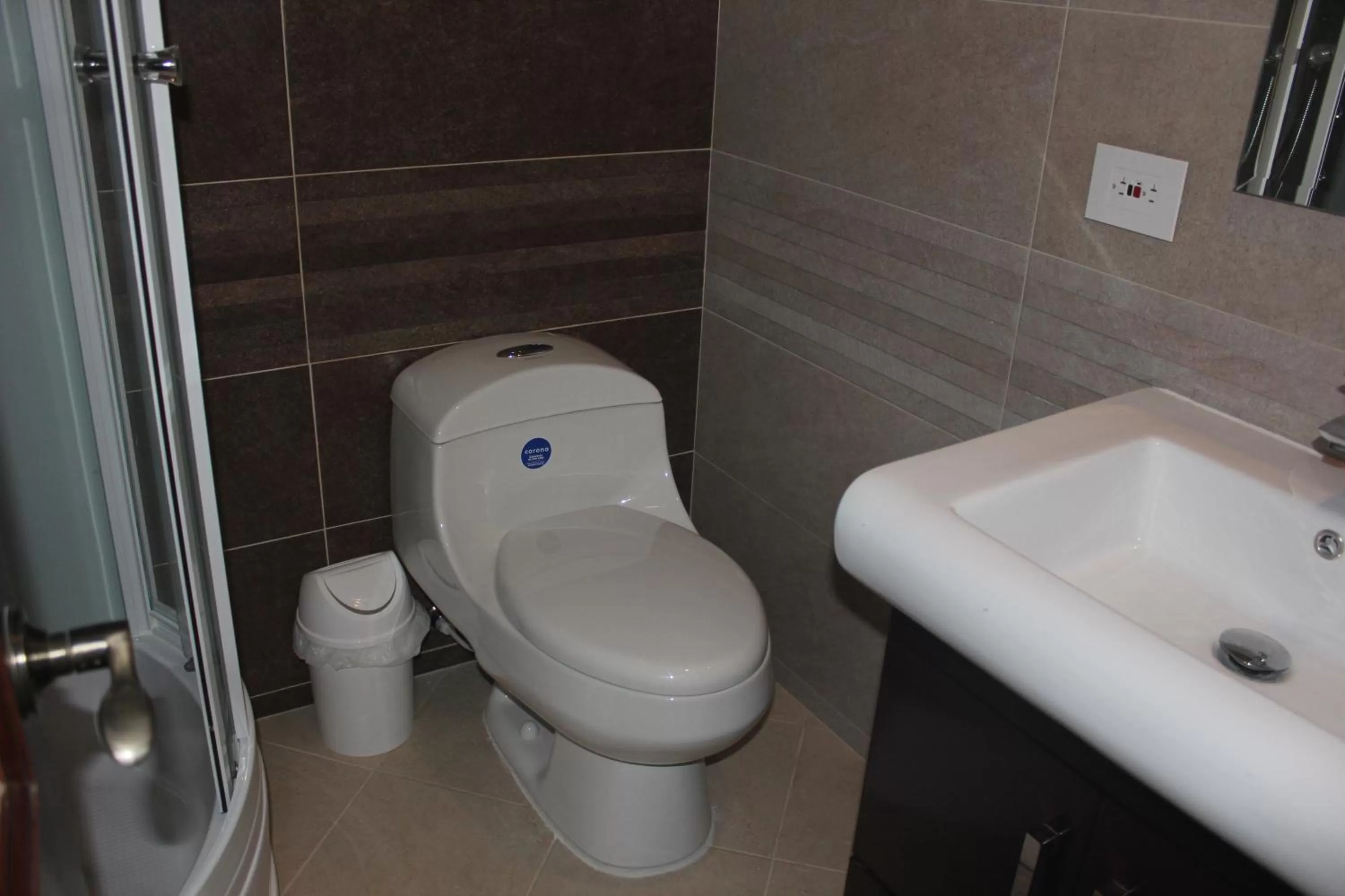 Shower in Hotel Palonegro