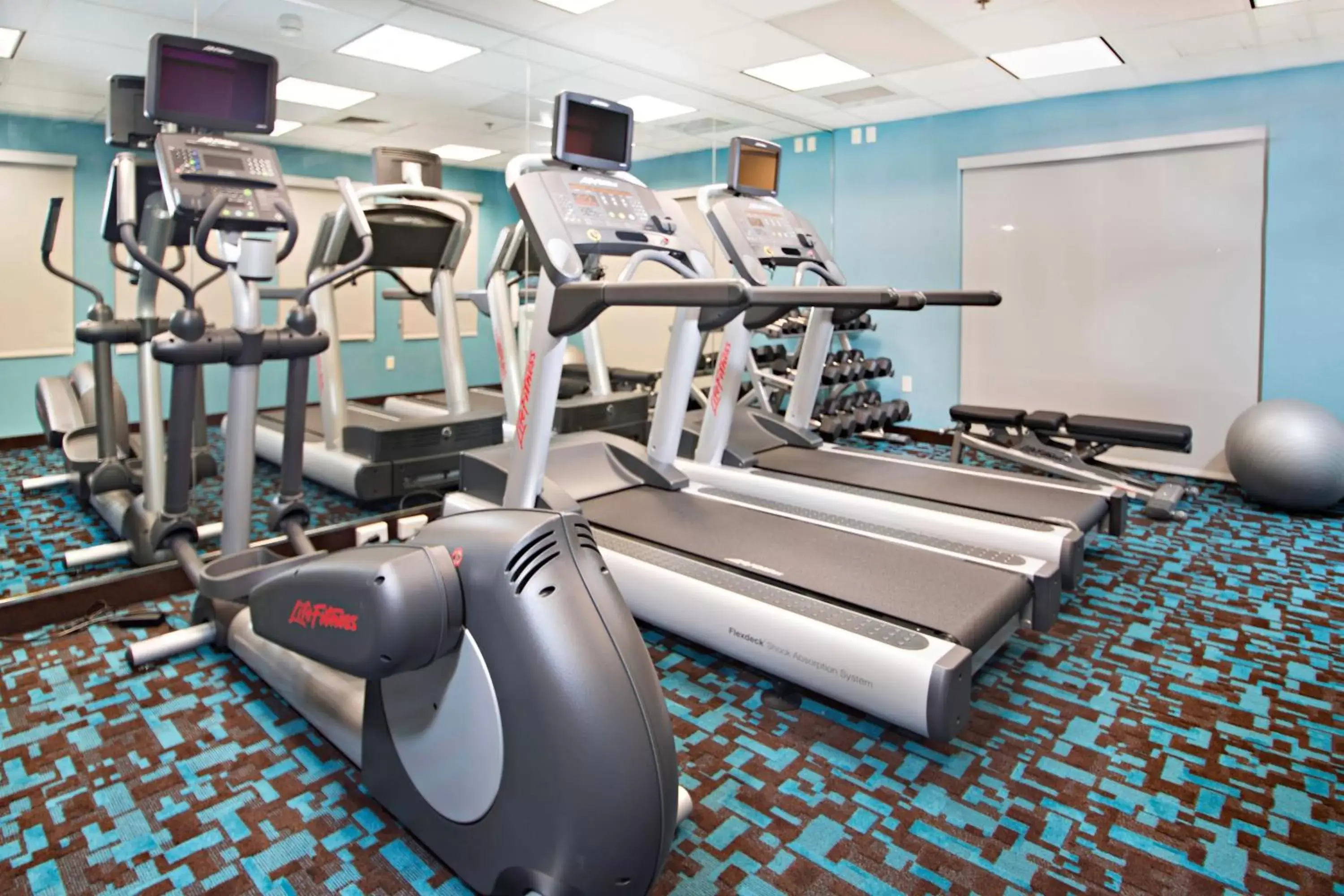 Fitness centre/facilities, Fitness Center/Facilities in Fairfield Inn & Suites Idaho Falls
