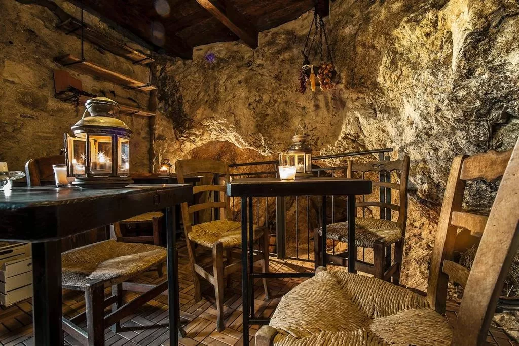 Lounge or bar in B&B La Voce del Fiume Dimora storica di Charme