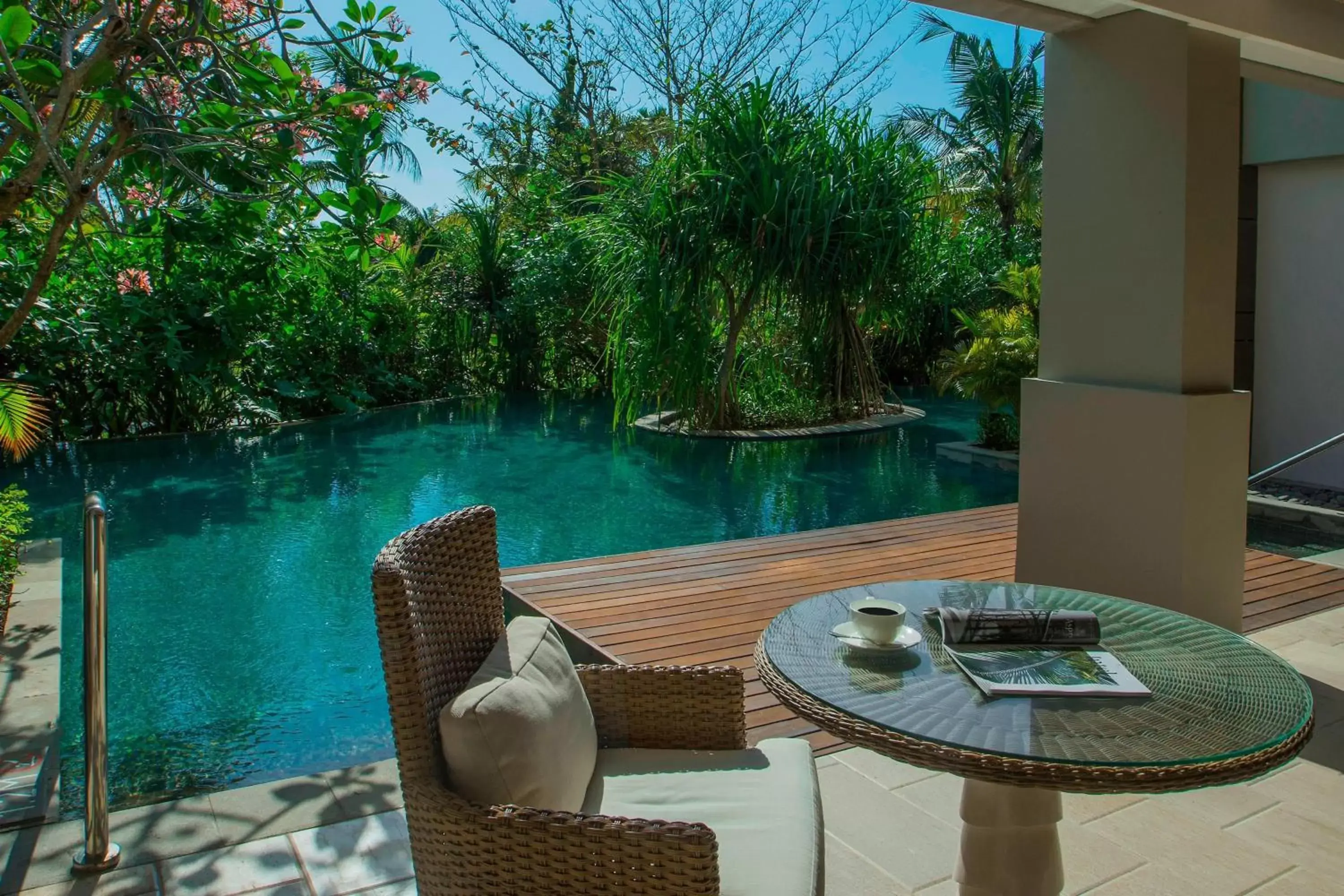 Swimming pool in The Ritz-Carlton Bali