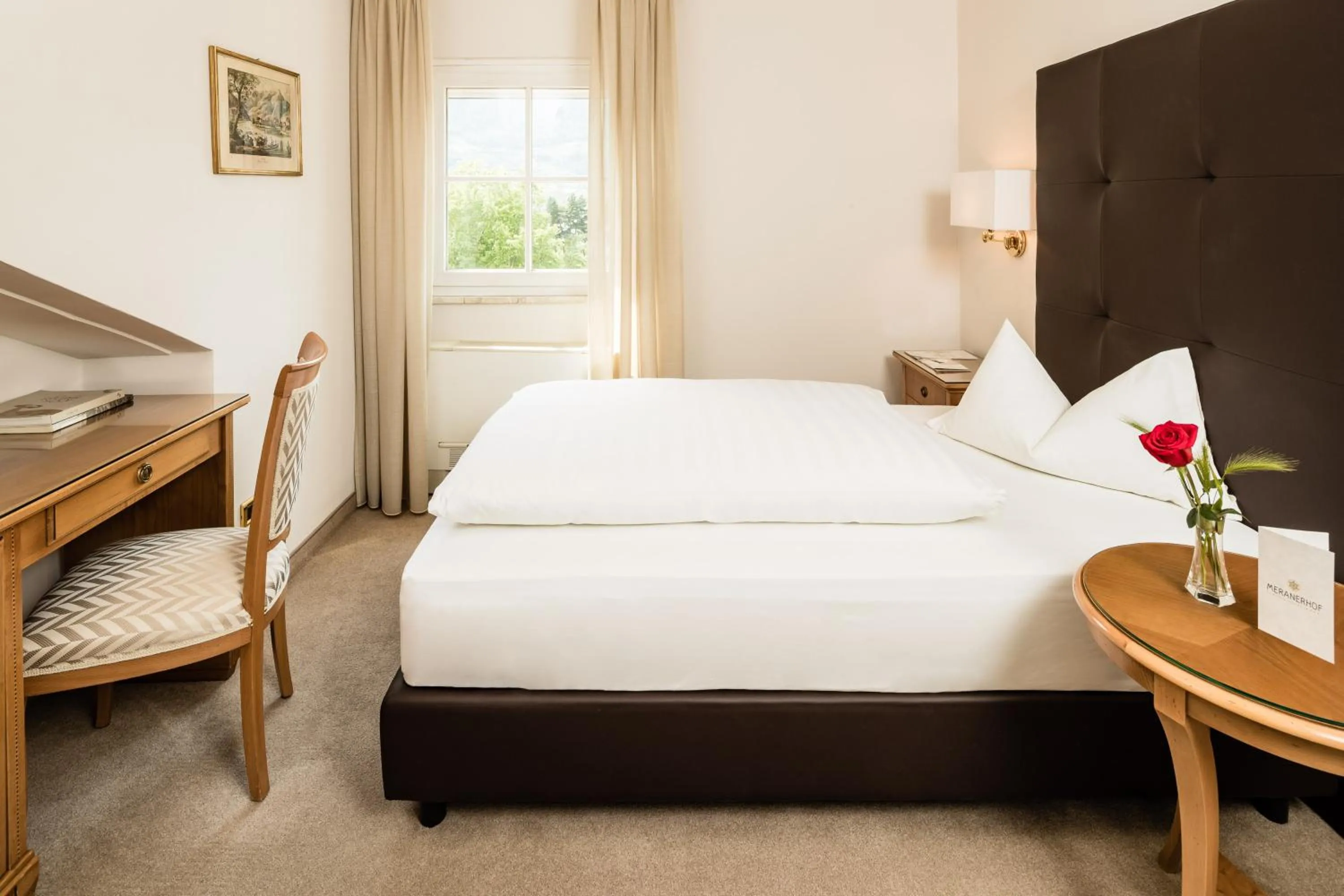 Photo of the whole room, Bed in Classic Hotel Meranerhof