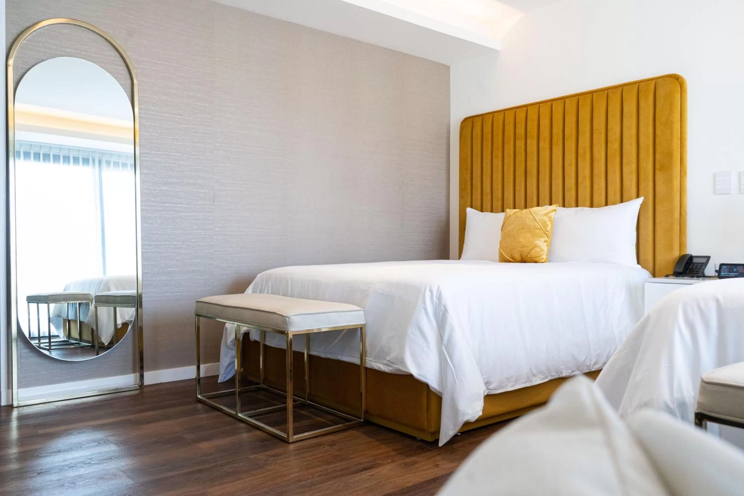 Bed in Casa Cuarzo Hotel Boutique