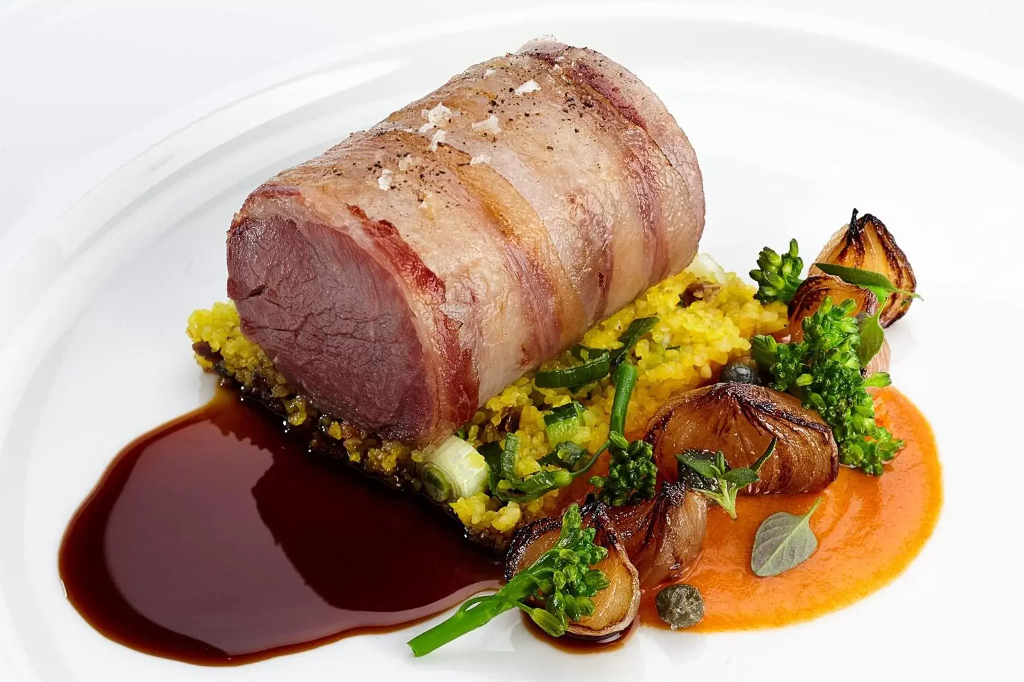 Food close-up in Althoff Hotel Fürstenhof Food close-up in Althoff Hotel Fürstenhof