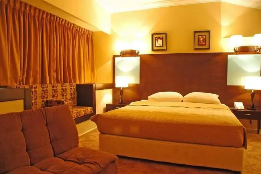 People, Bed in Galaxy Hotel Amman