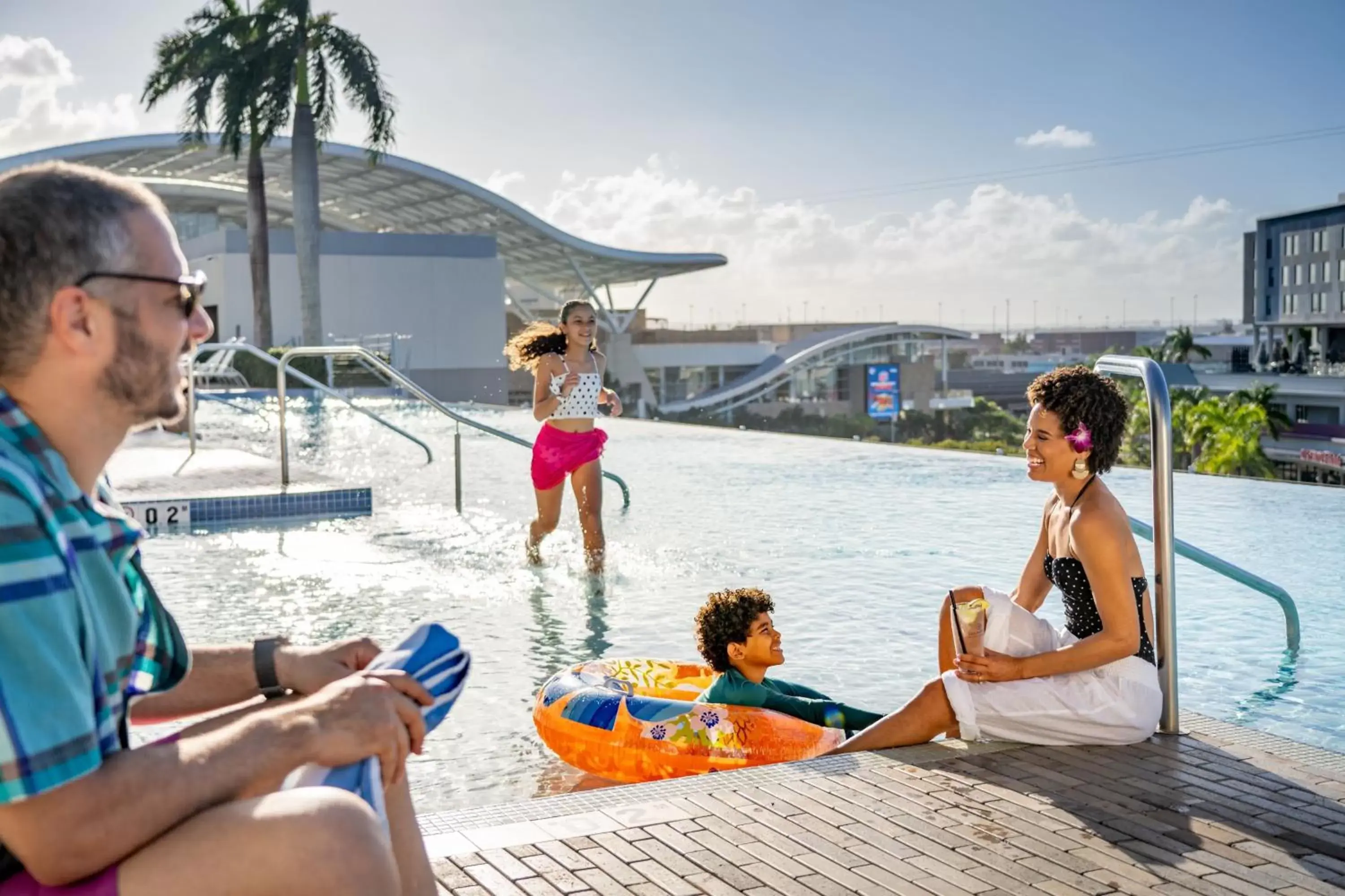 Swimming pool in Sheraton Puerto Rico Resort & Casino