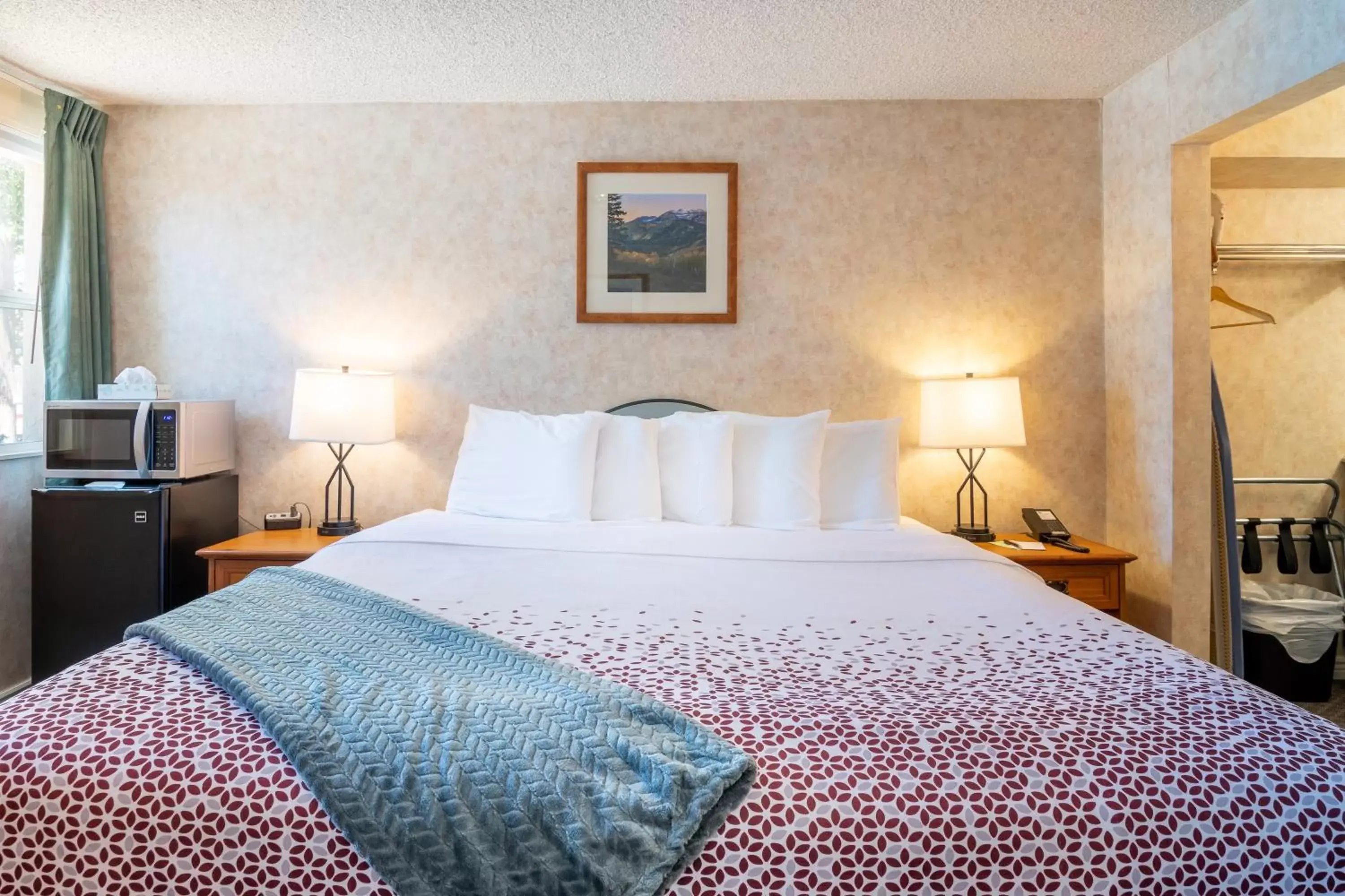 Bed in Swiss Alps Inn