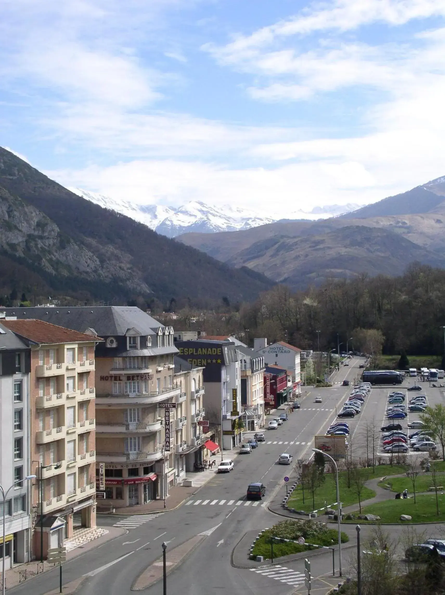 View (from property/room) in Hotel Notre Dame de la Sarte