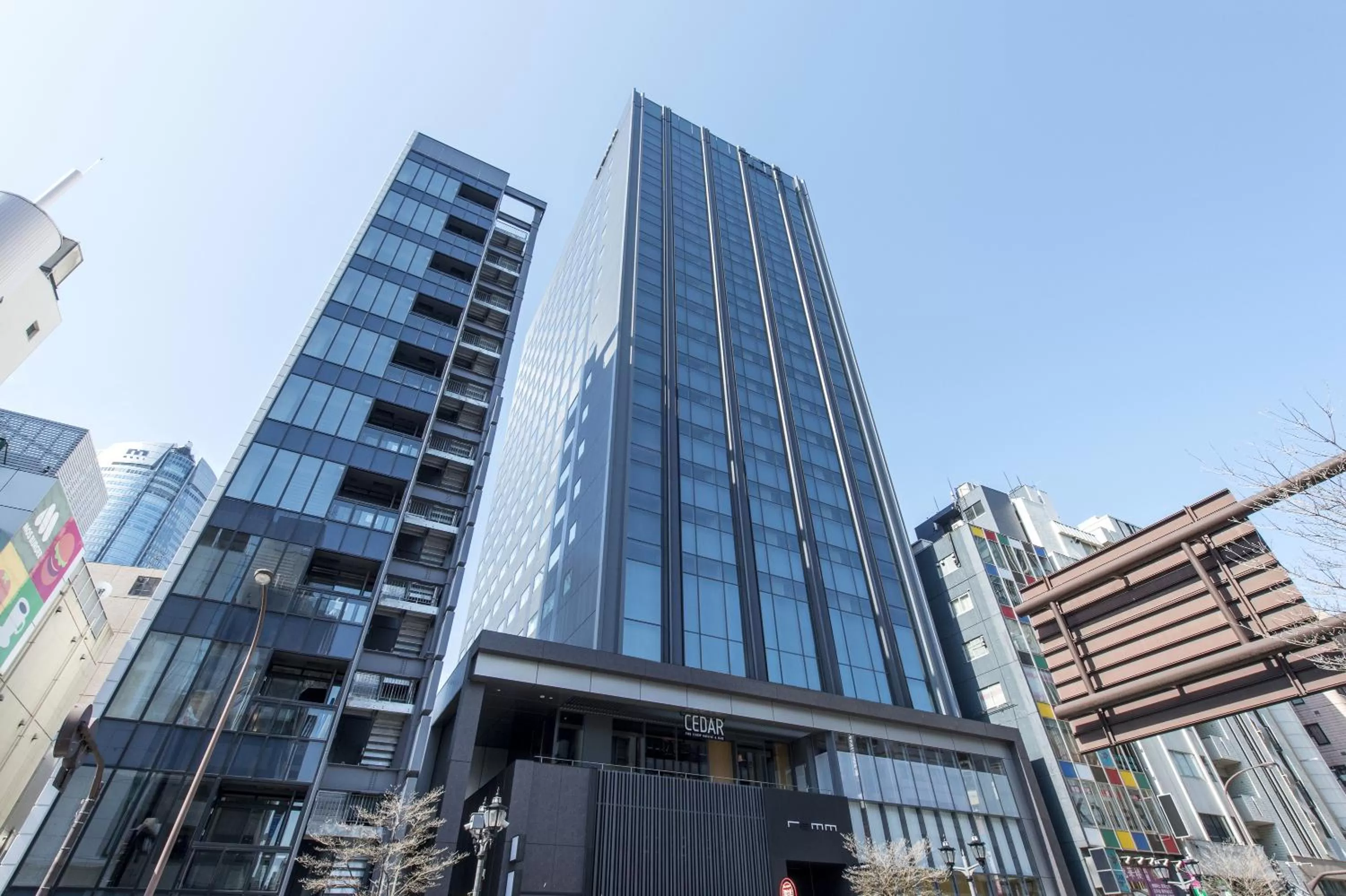 Facade/entrance in remm Roppongi