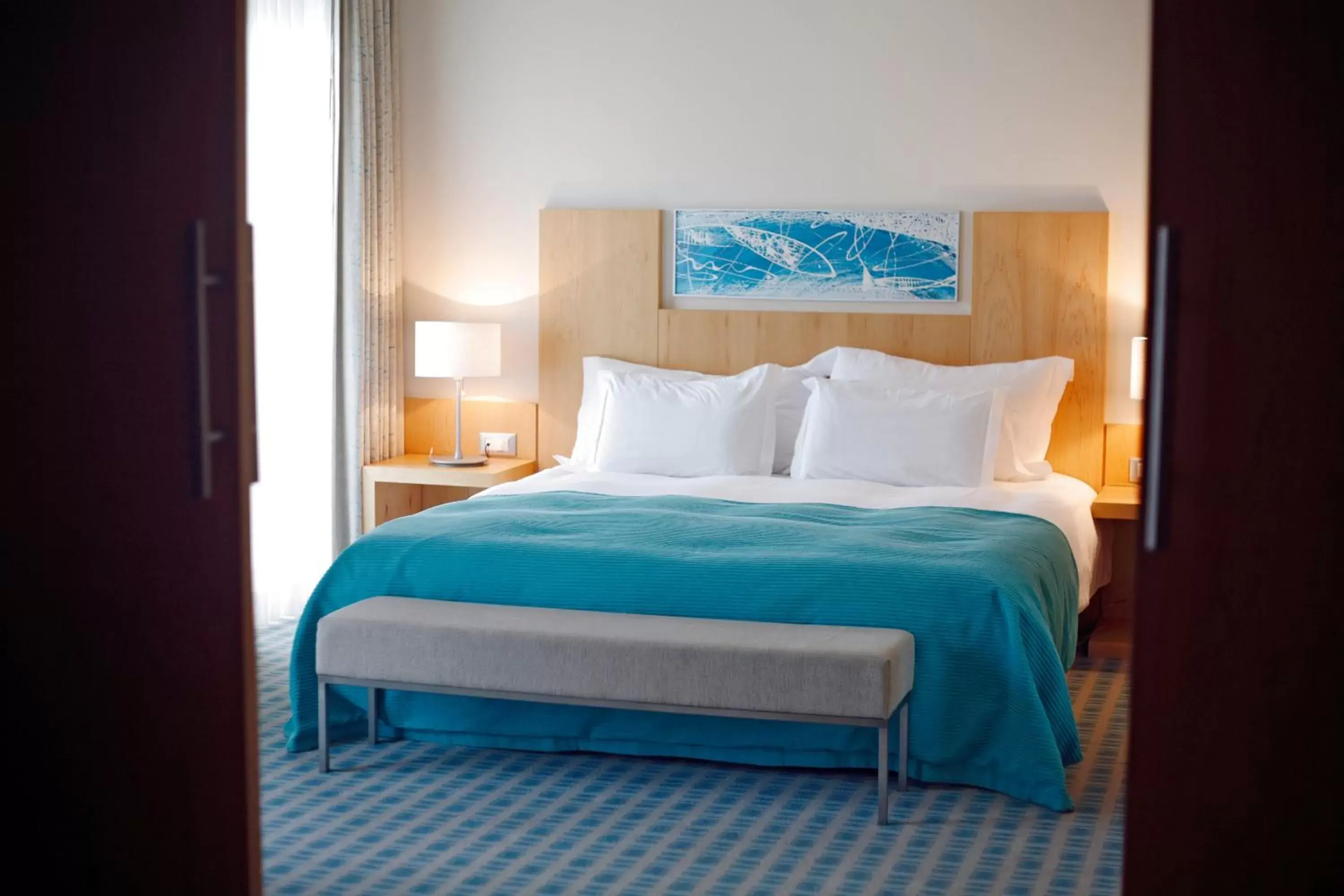 Bed, Room Photo in Hotel Praia