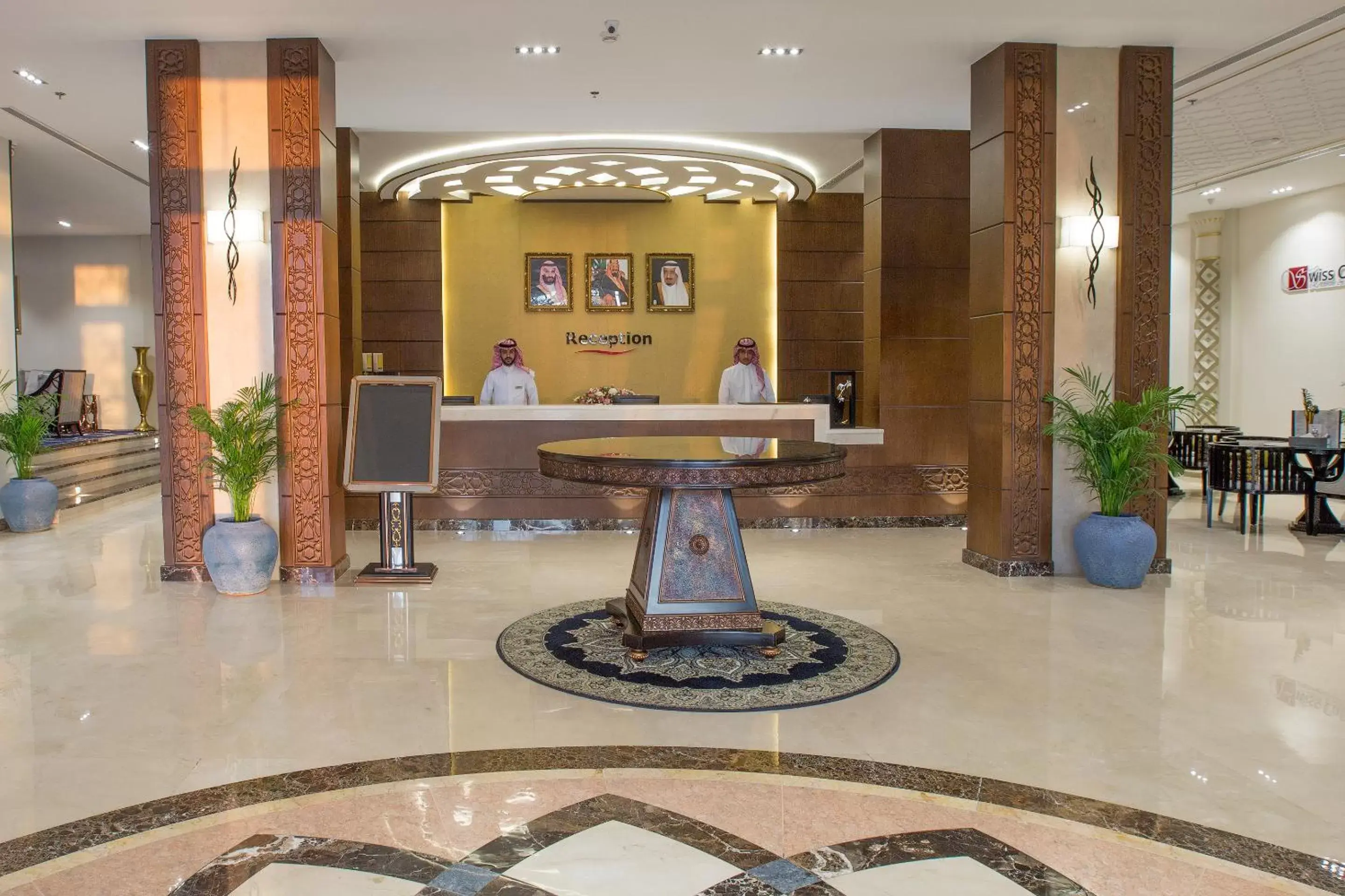 Lobby or reception in Swiss In Tabuk Hotel Lobby or reception in Swiss In Tabuk Hotel
