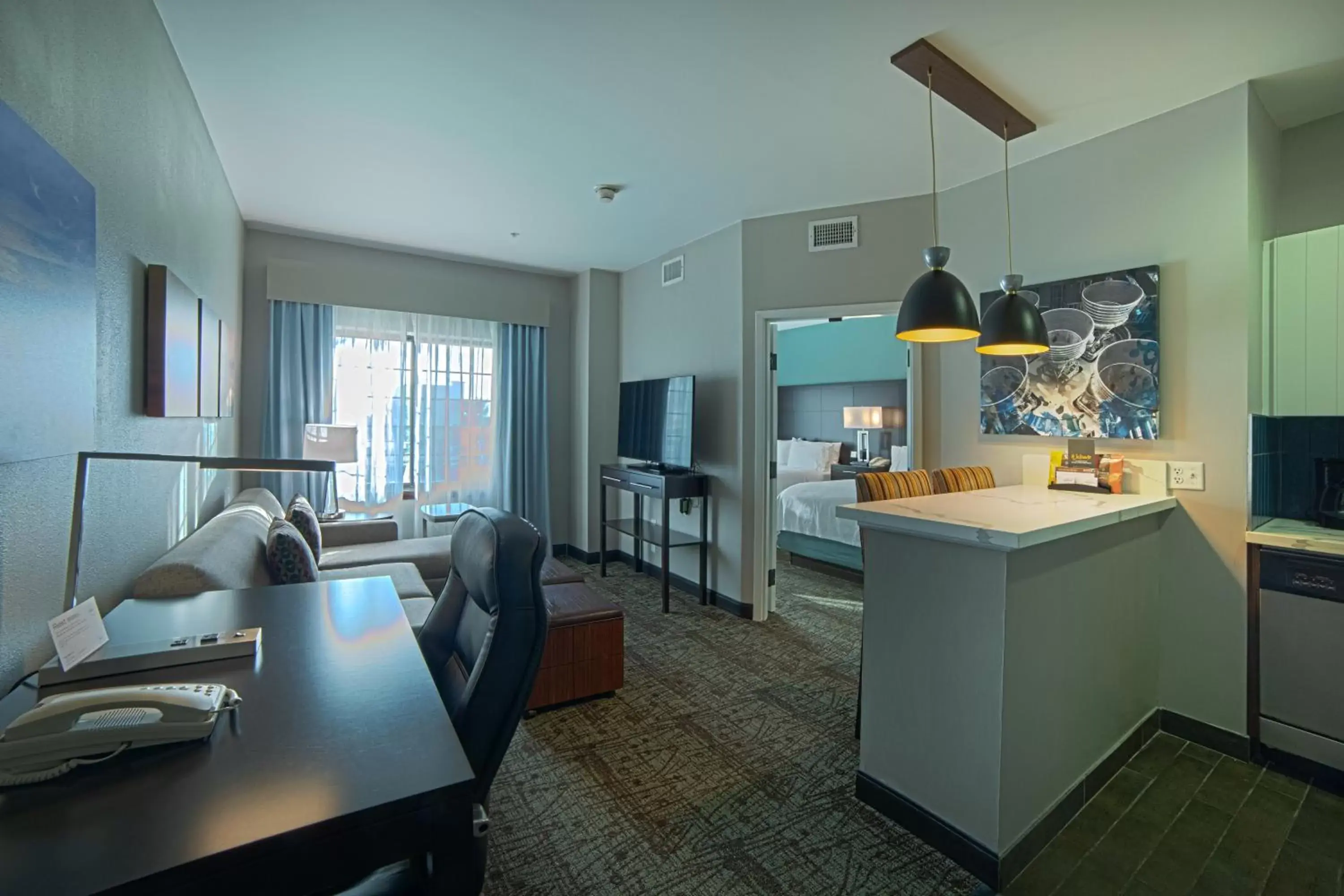 Living room, Seating Area in Staybridge Suites Houston-NASA Clear Lake, an IHG Hotel